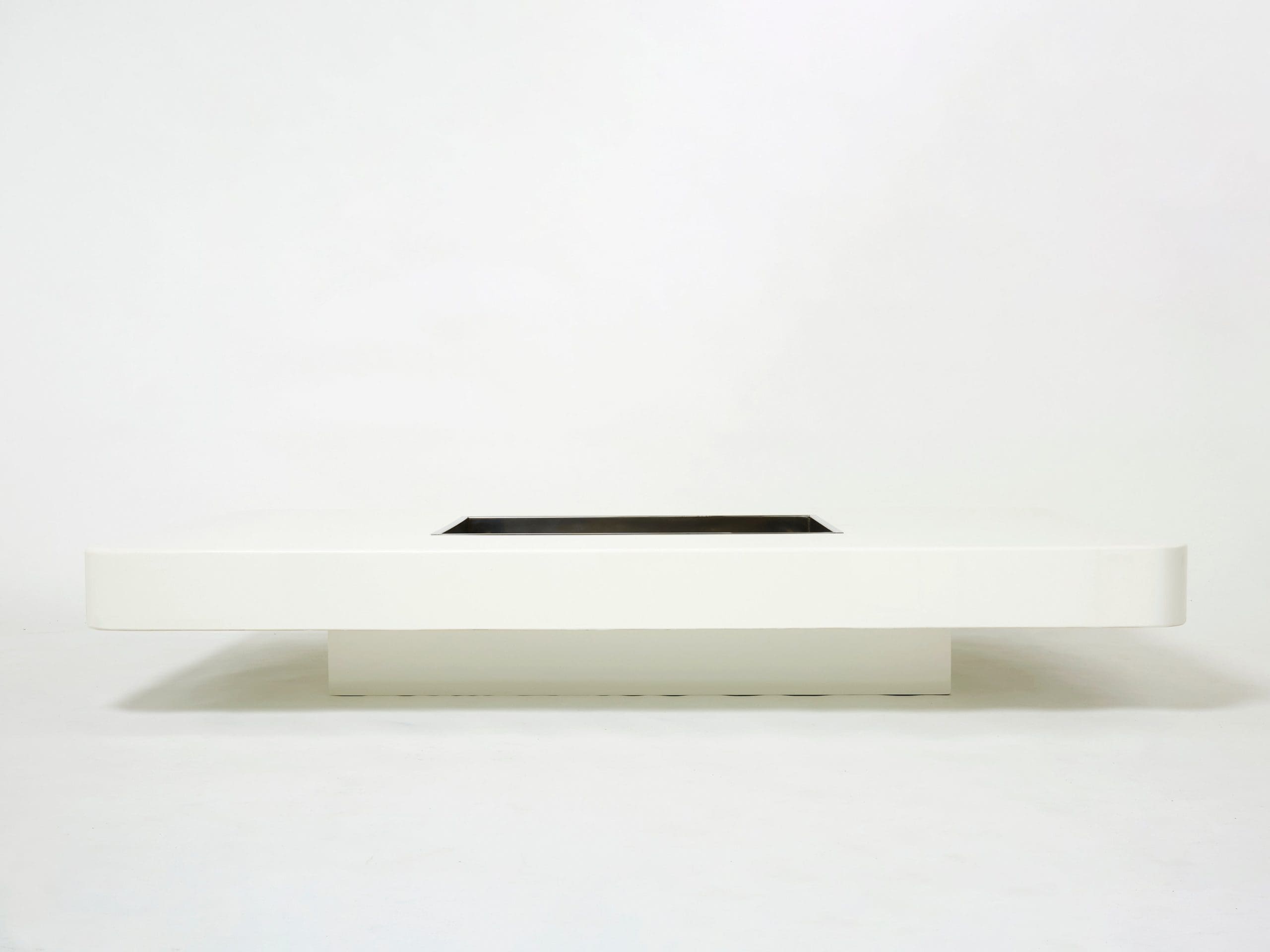 Table Basse Bar XL Willy Rizzo : Chef-d’œuvre du Design Italien des Années 70