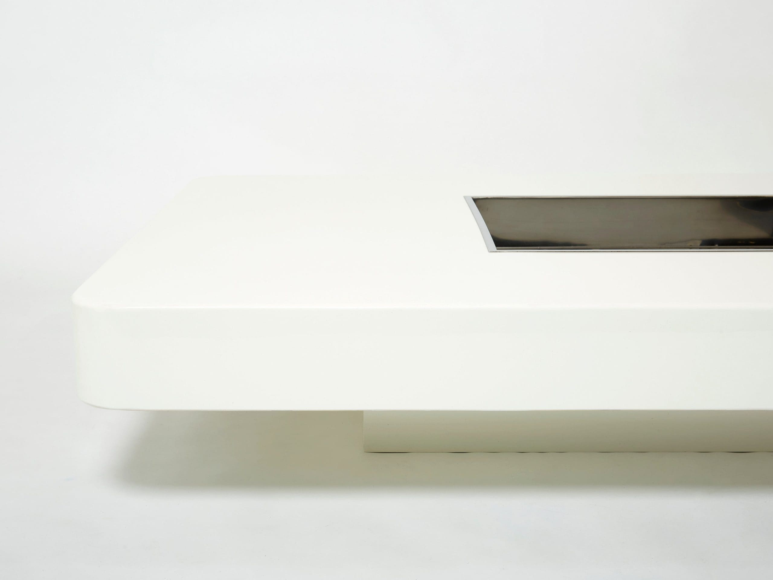 Table Basse Bar XL Willy Rizzo : Chef-d’œuvre du Design Italien des Années 70
