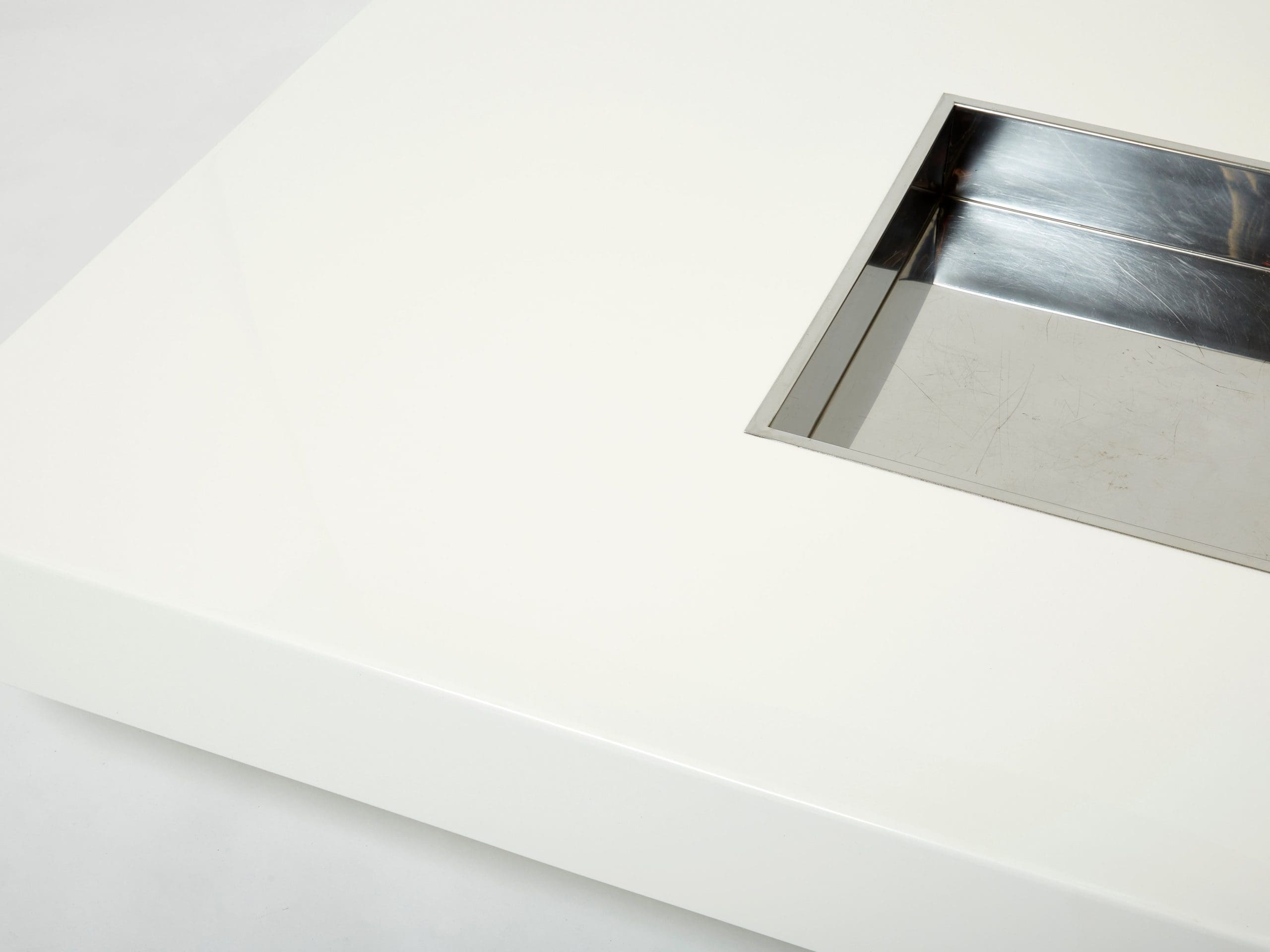 Table Basse Bar XL Willy Rizzo : Chef-d’œuvre du Design Italien des Années 70