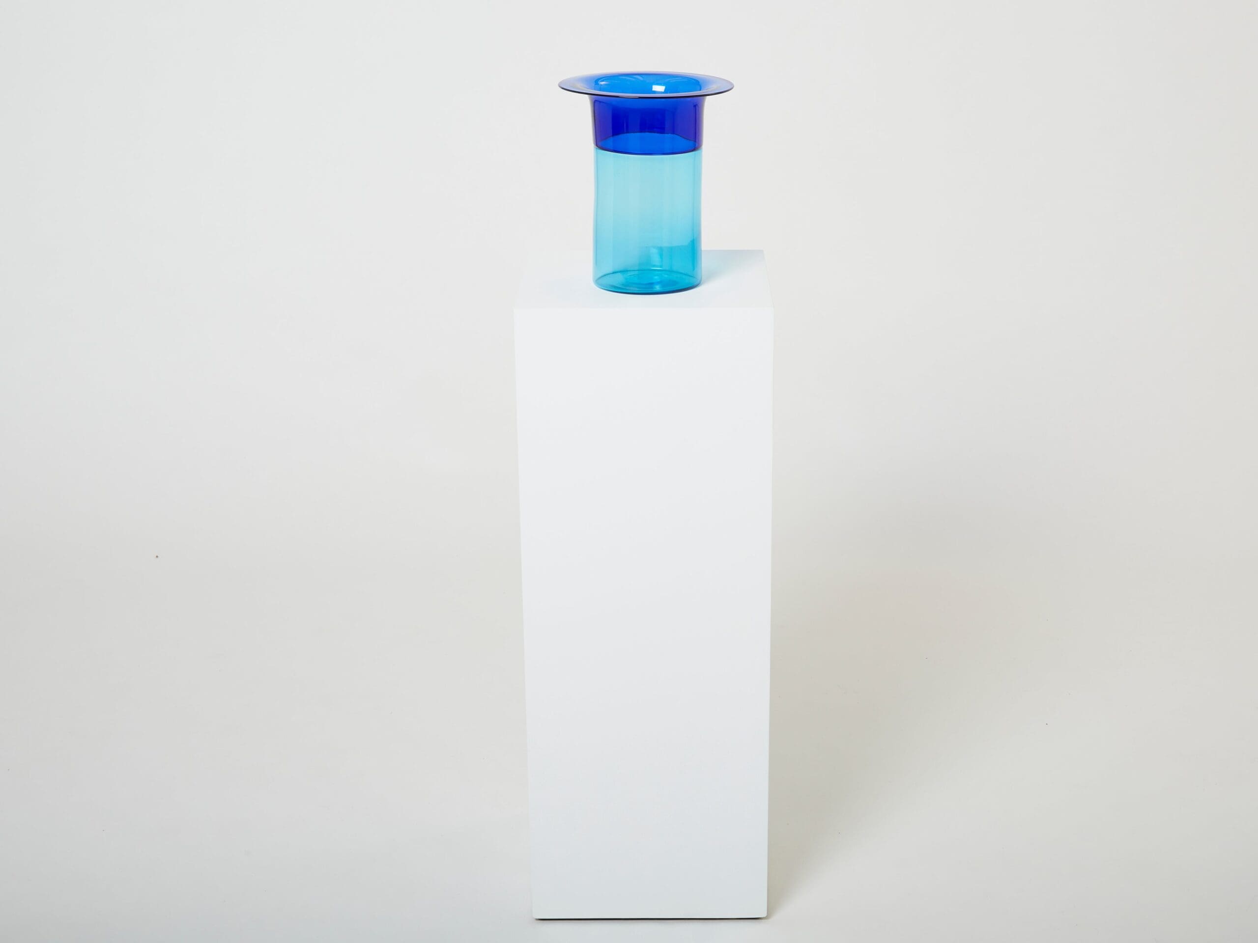 Vase en Verre Murano Incalmo par Luciano Gaspari pour Salviati, Années 1970
