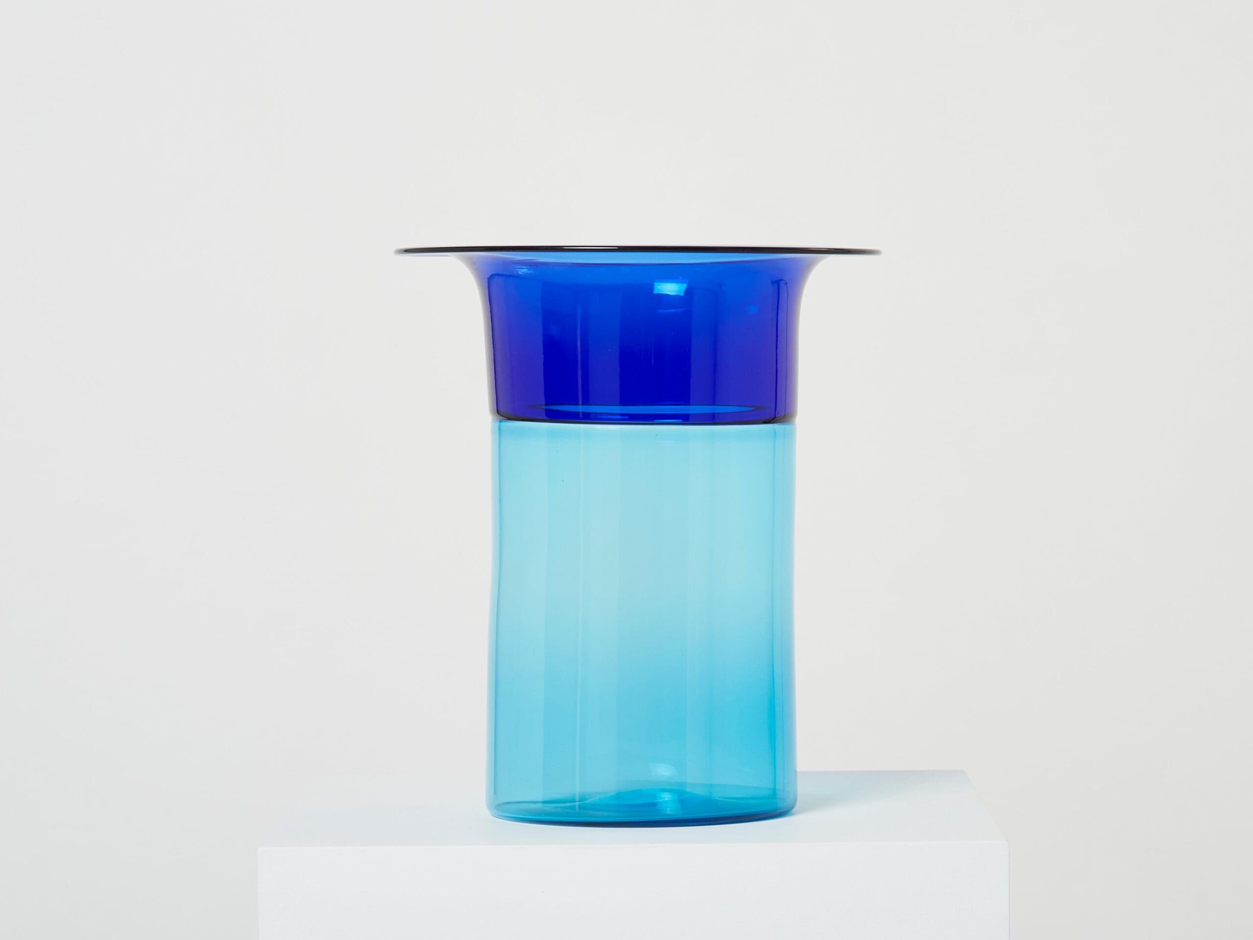 Vase en Verre Murano Incalmo par Luciano Gaspari pour Salviati, Années 1970
