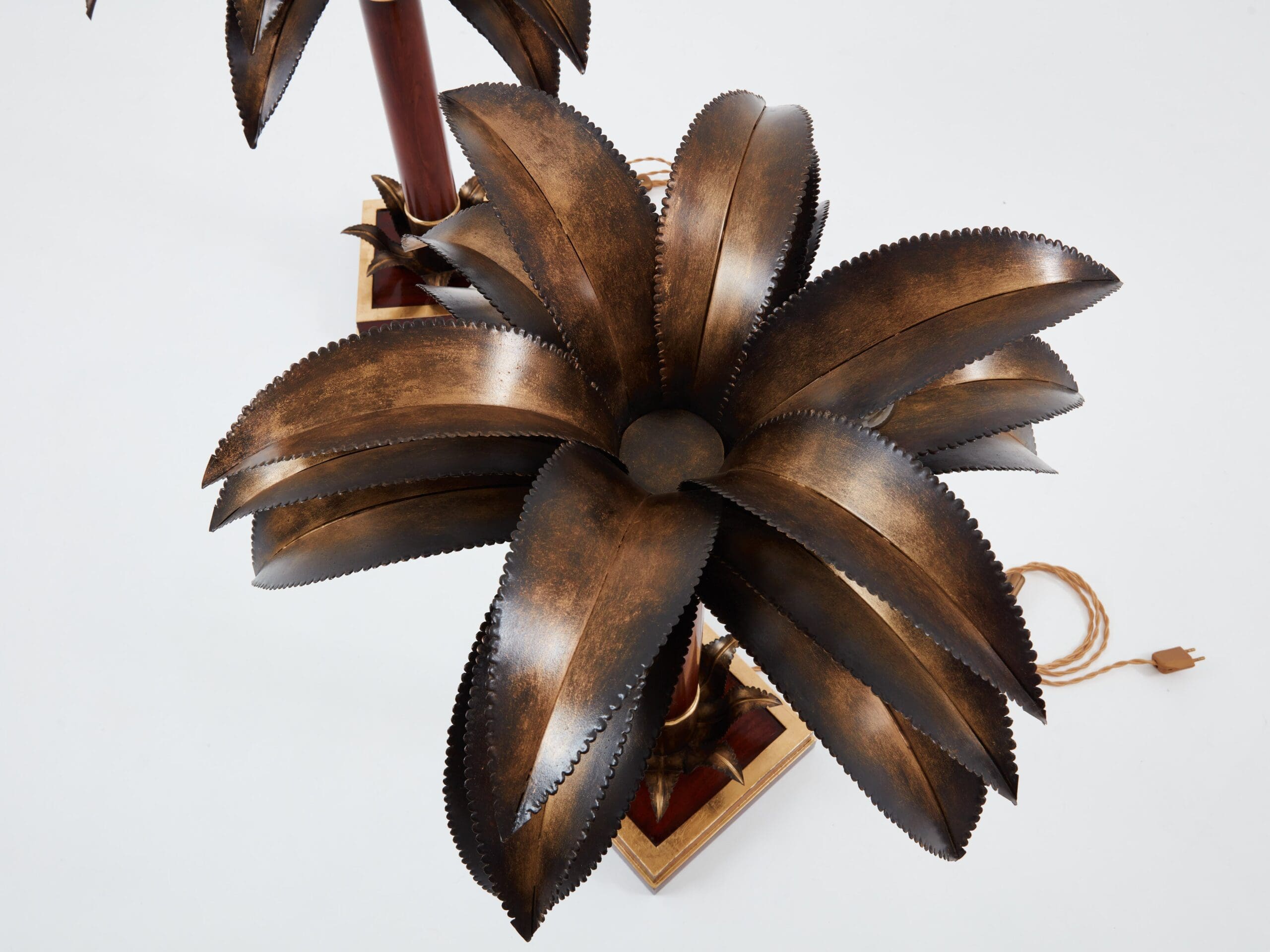 Lampes Palmier de Maison Jansen : L’Élégance Tropicale des Années 60