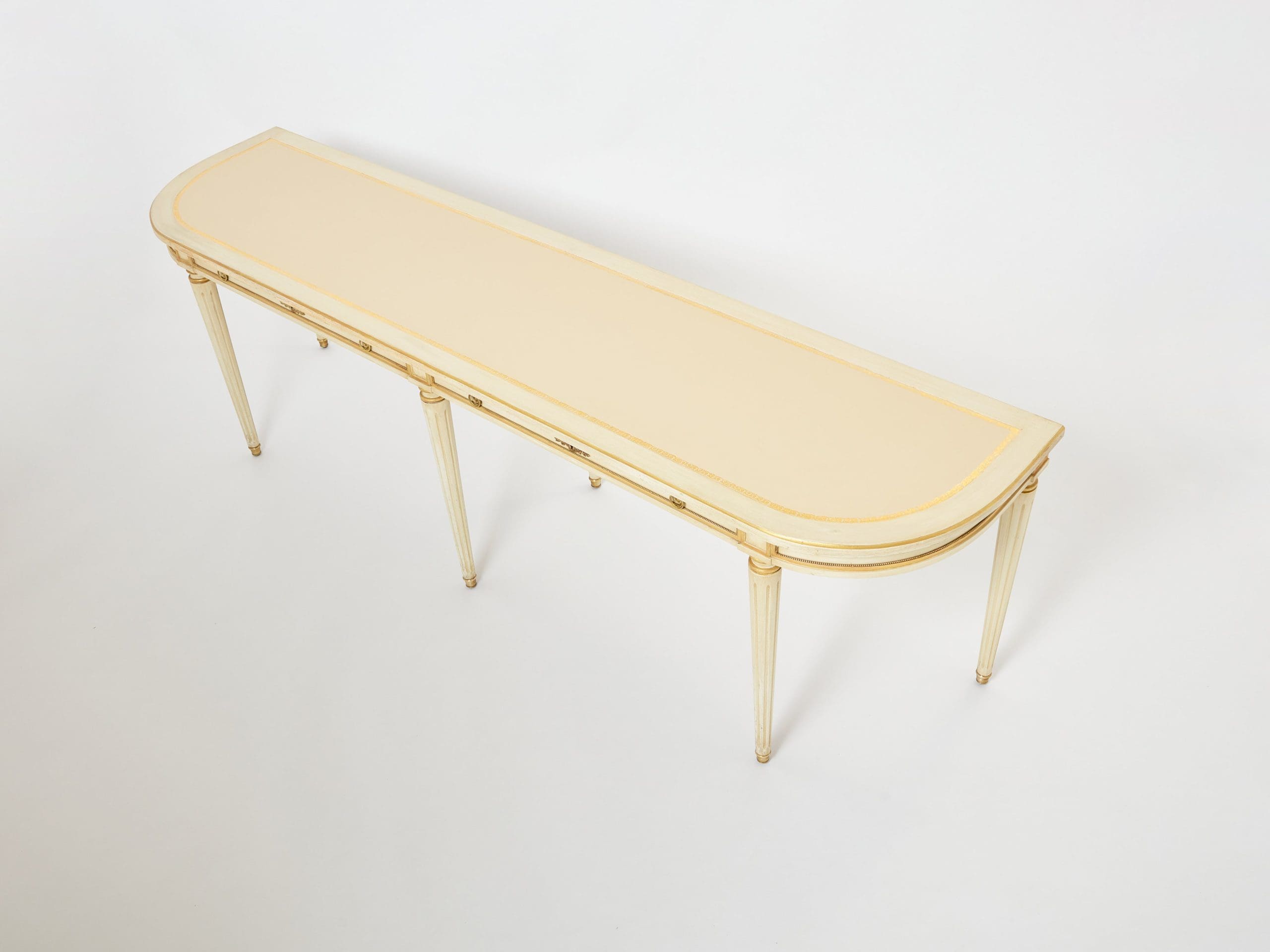 Console Néoclassique Louis XVI par Maison Jansen des Années 1950