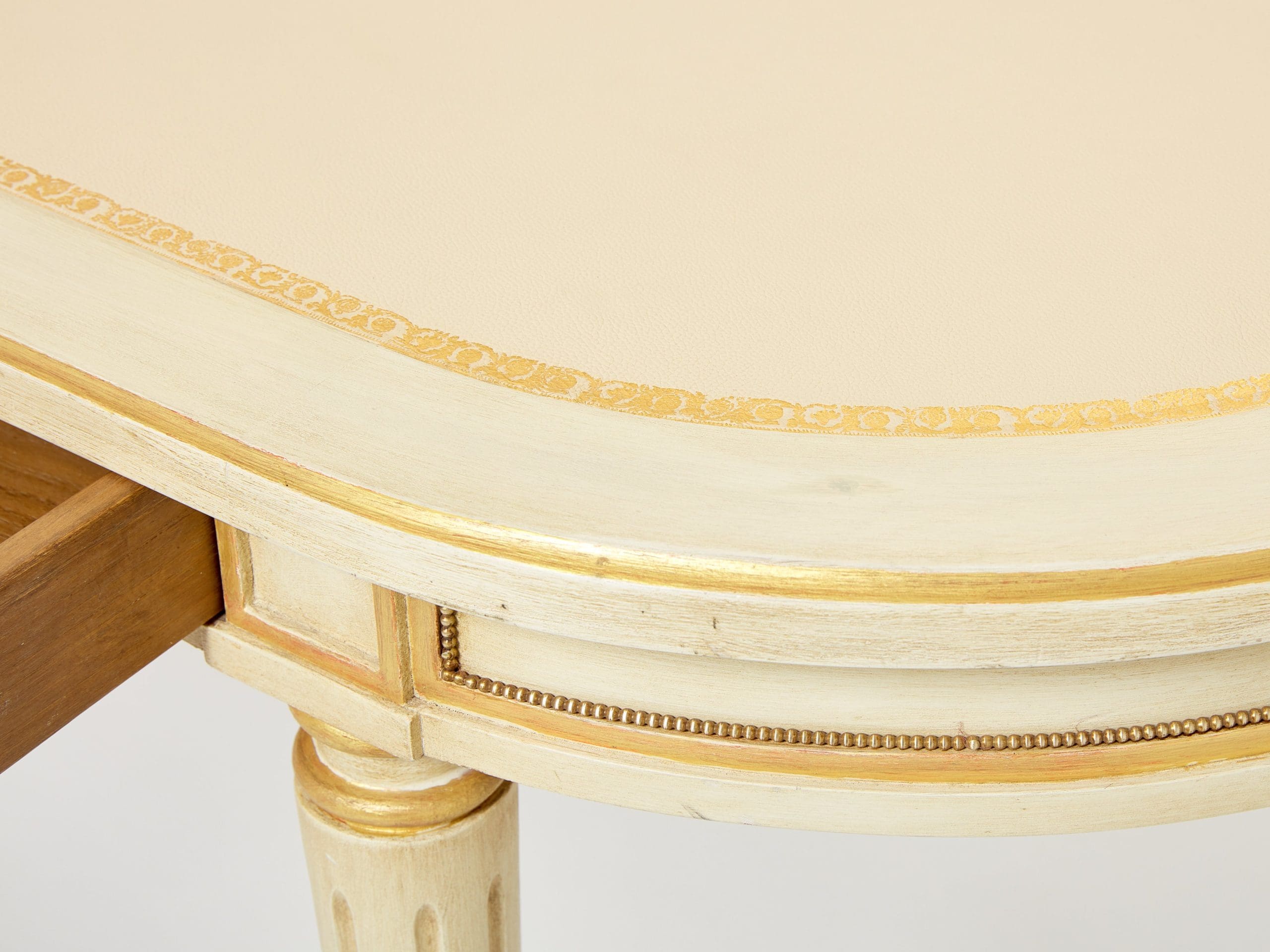 Console Néoclassique Louis XVI par Maison Jansen des Années 1950