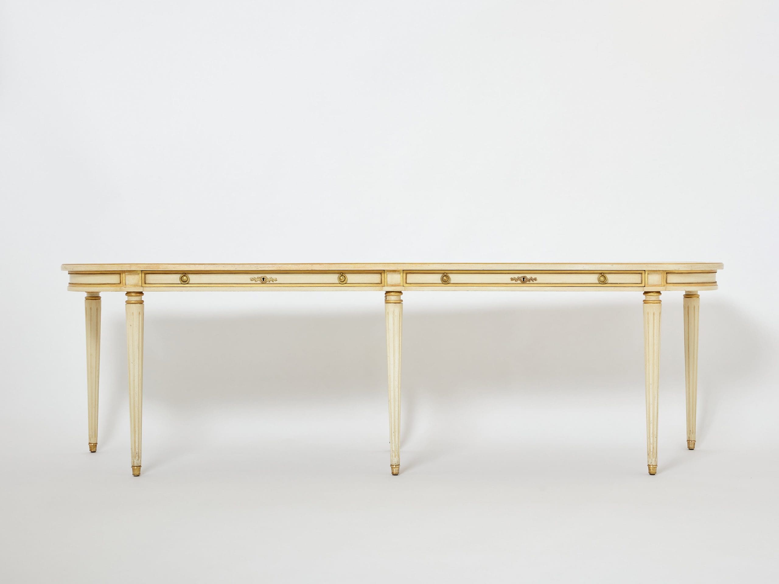 Console Néoclassique Louis XVI par Maison Jansen des Années 1950
