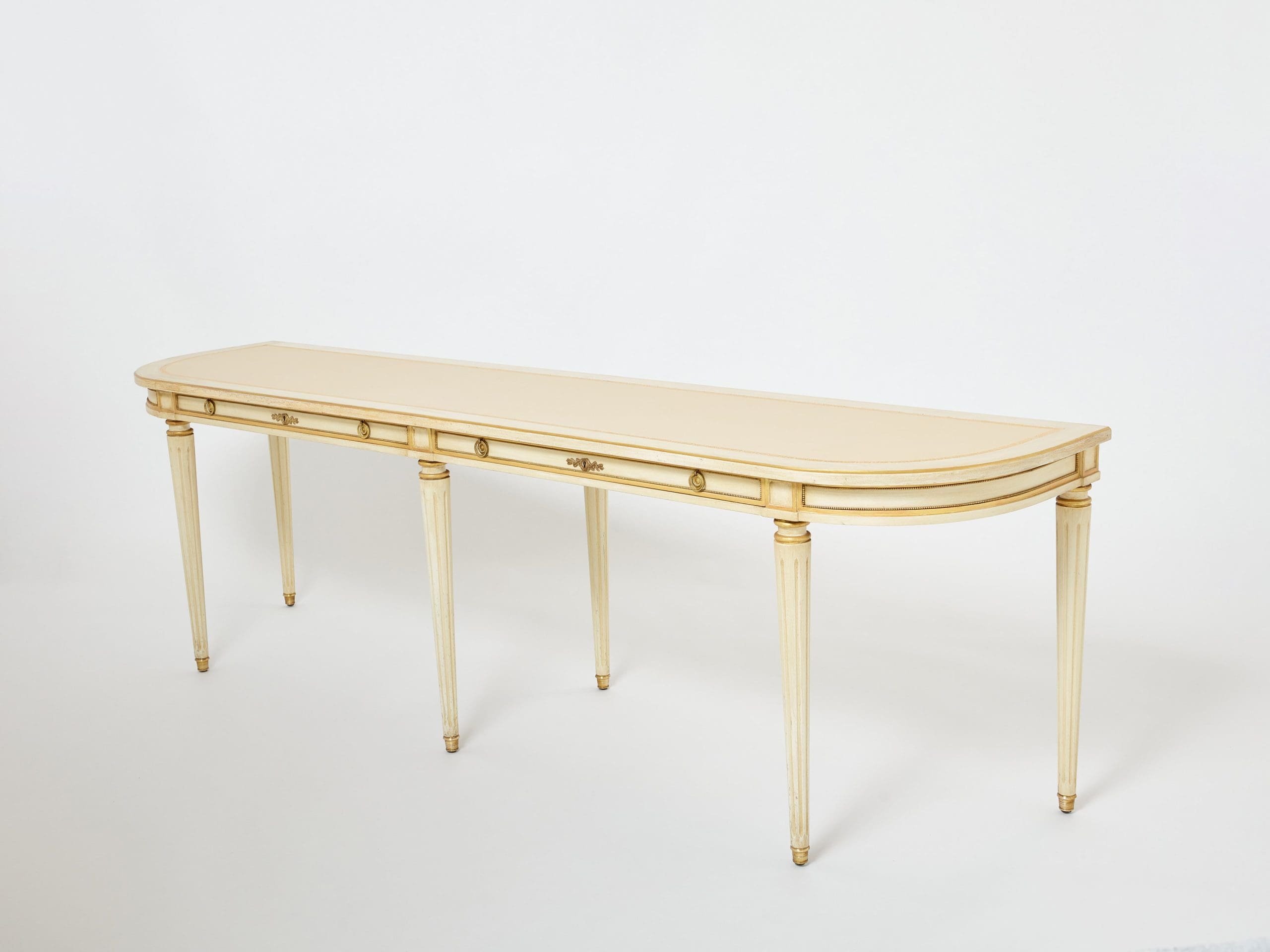 Console Néoclassique Louis XVI par Maison Jansen des Années 1950