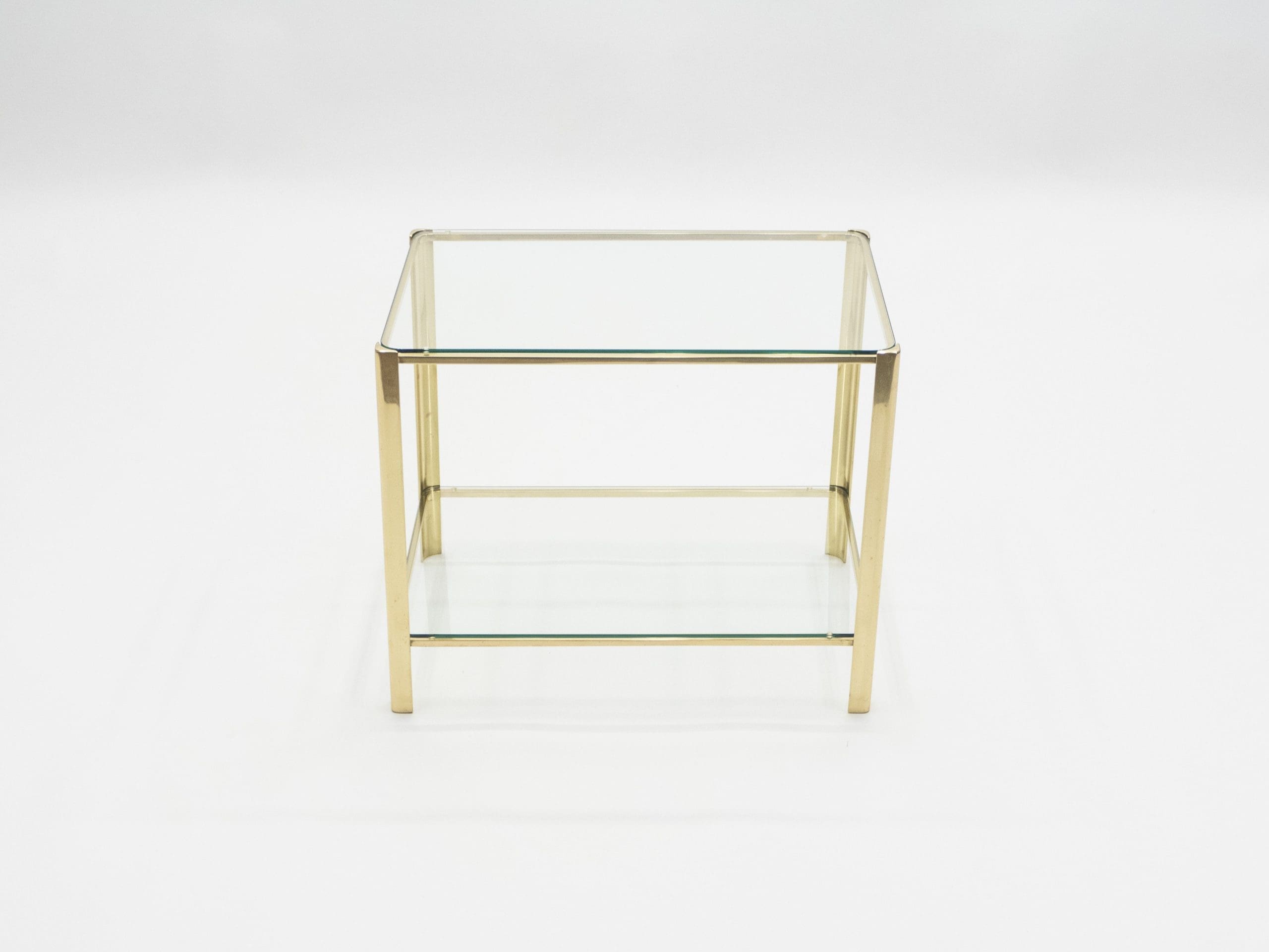Table d’Appoint en Bronze par J.T. Lepelletier pour Broncz – Années 1960