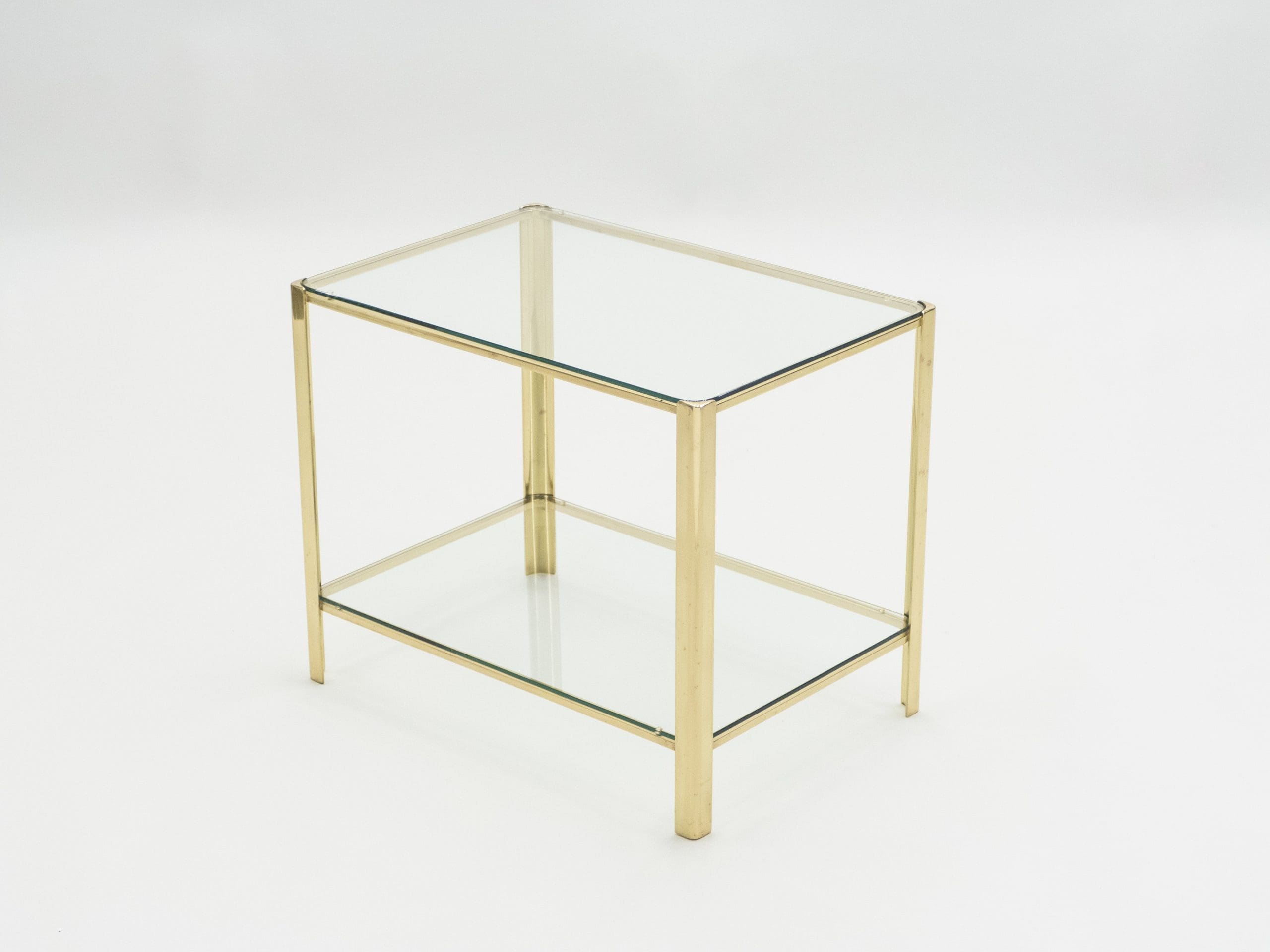 Table d’Appoint en Bronze par J.T. Lepelletier pour Broncz – Années 1960