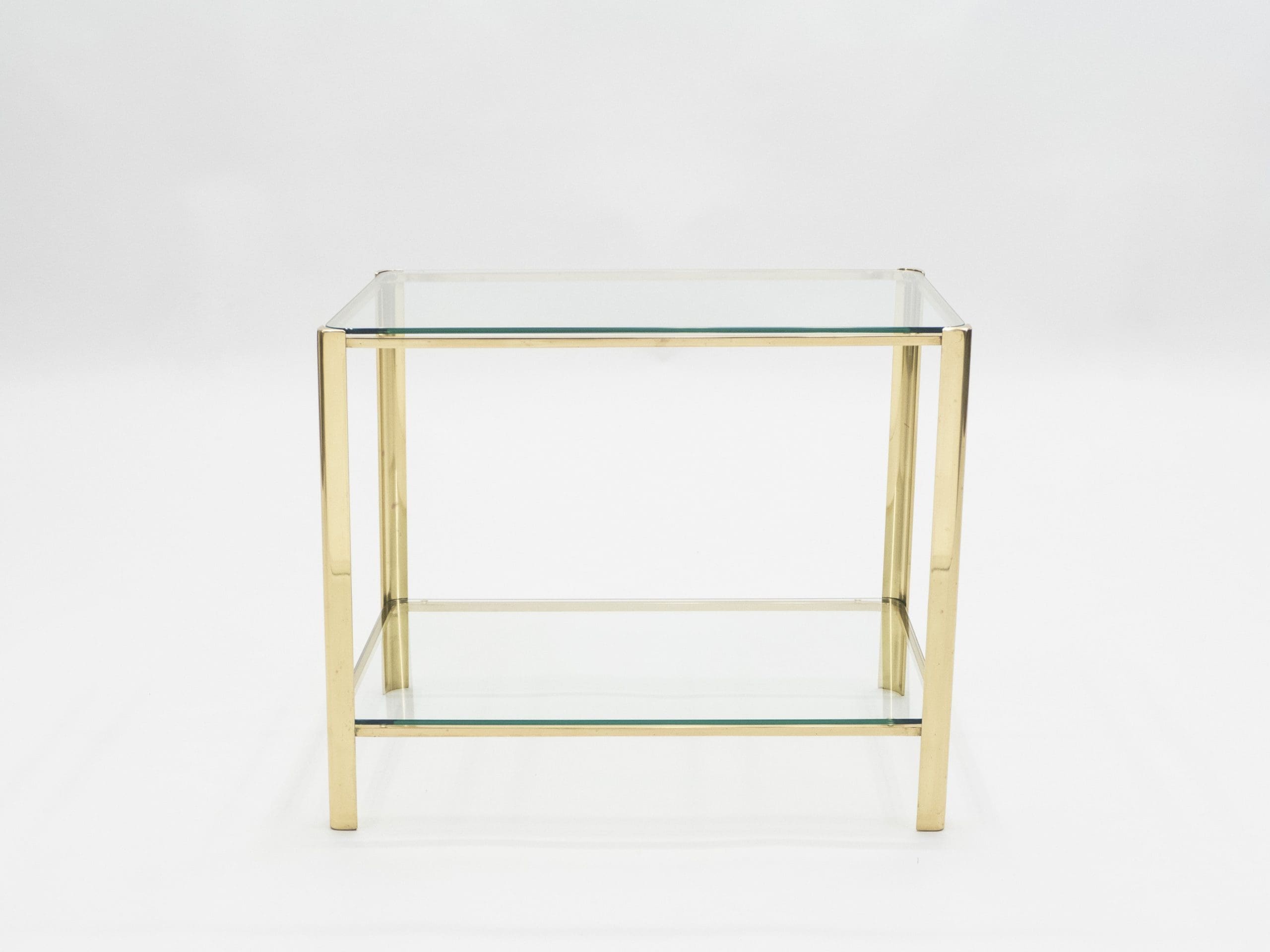 Table d’Appoint en Bronze par J.T. Lepelletier pour Broncz – Années 1960