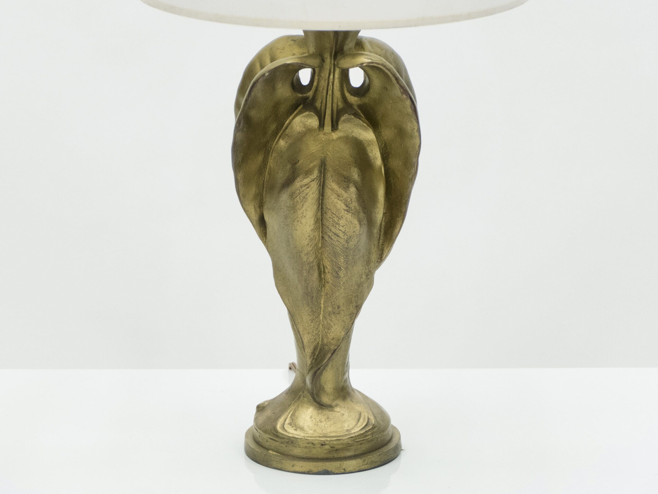 Lampe en bronze Art déco française des années 1920