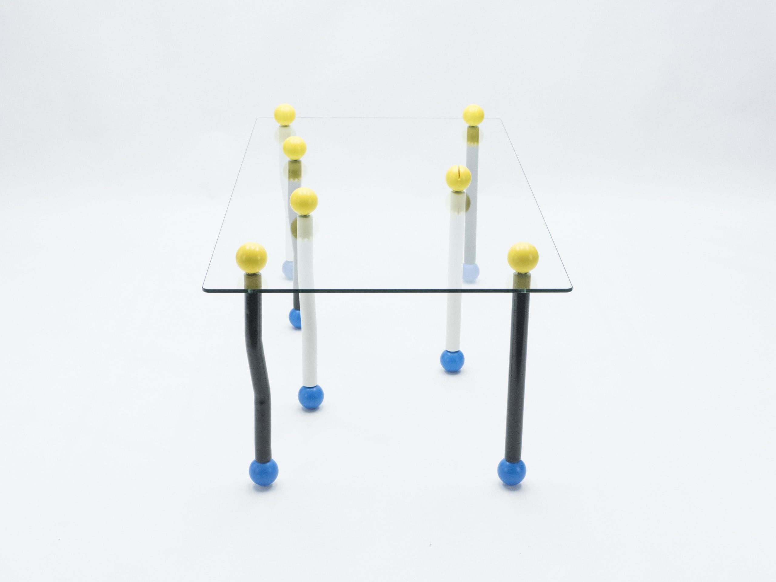 Grande Table Basse Italienne dans le Style Memphis Milano, Années 1990