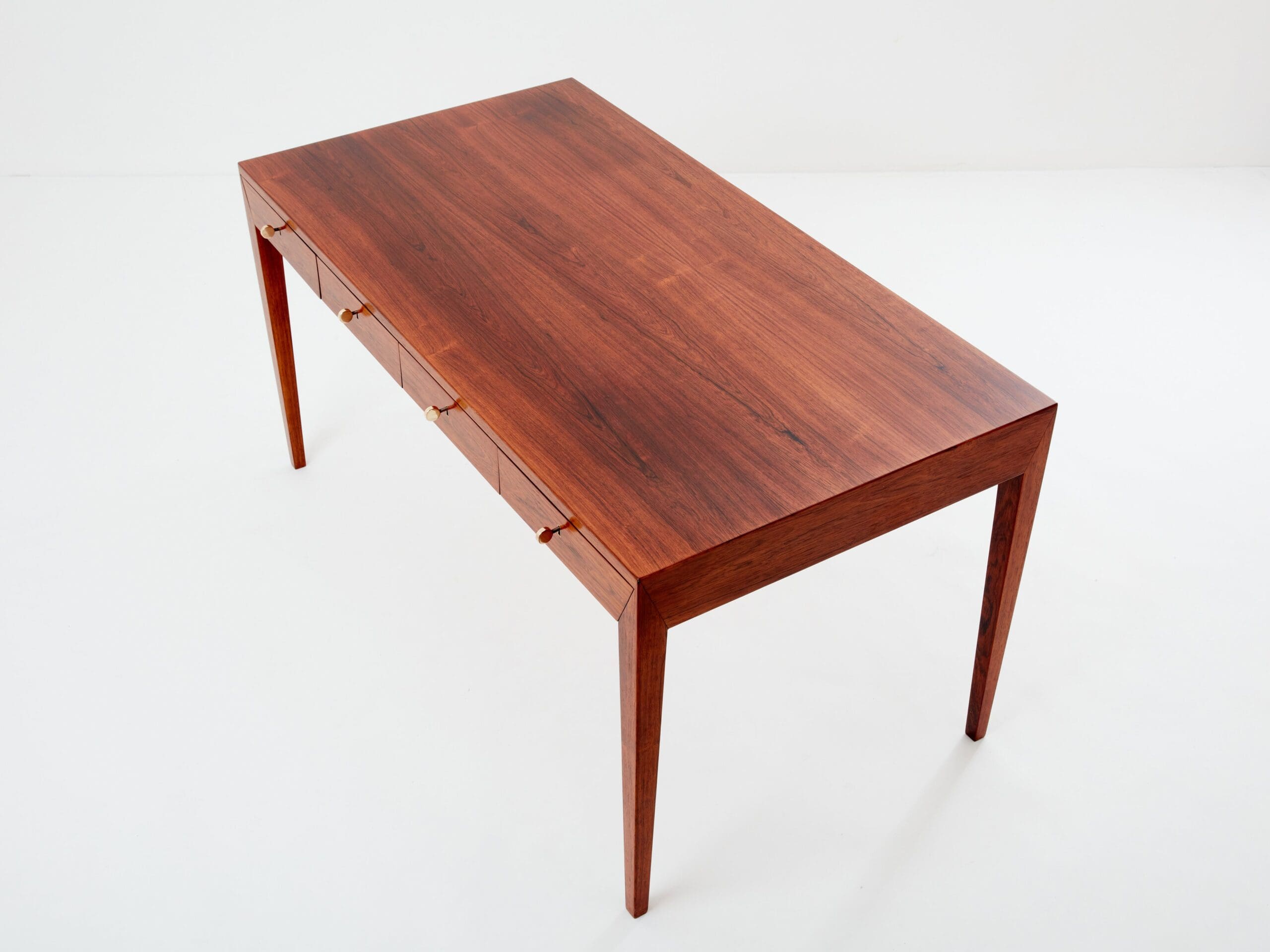 Bureau en palissandre par Severin Hansen pour Haslev, Danemark, 1960