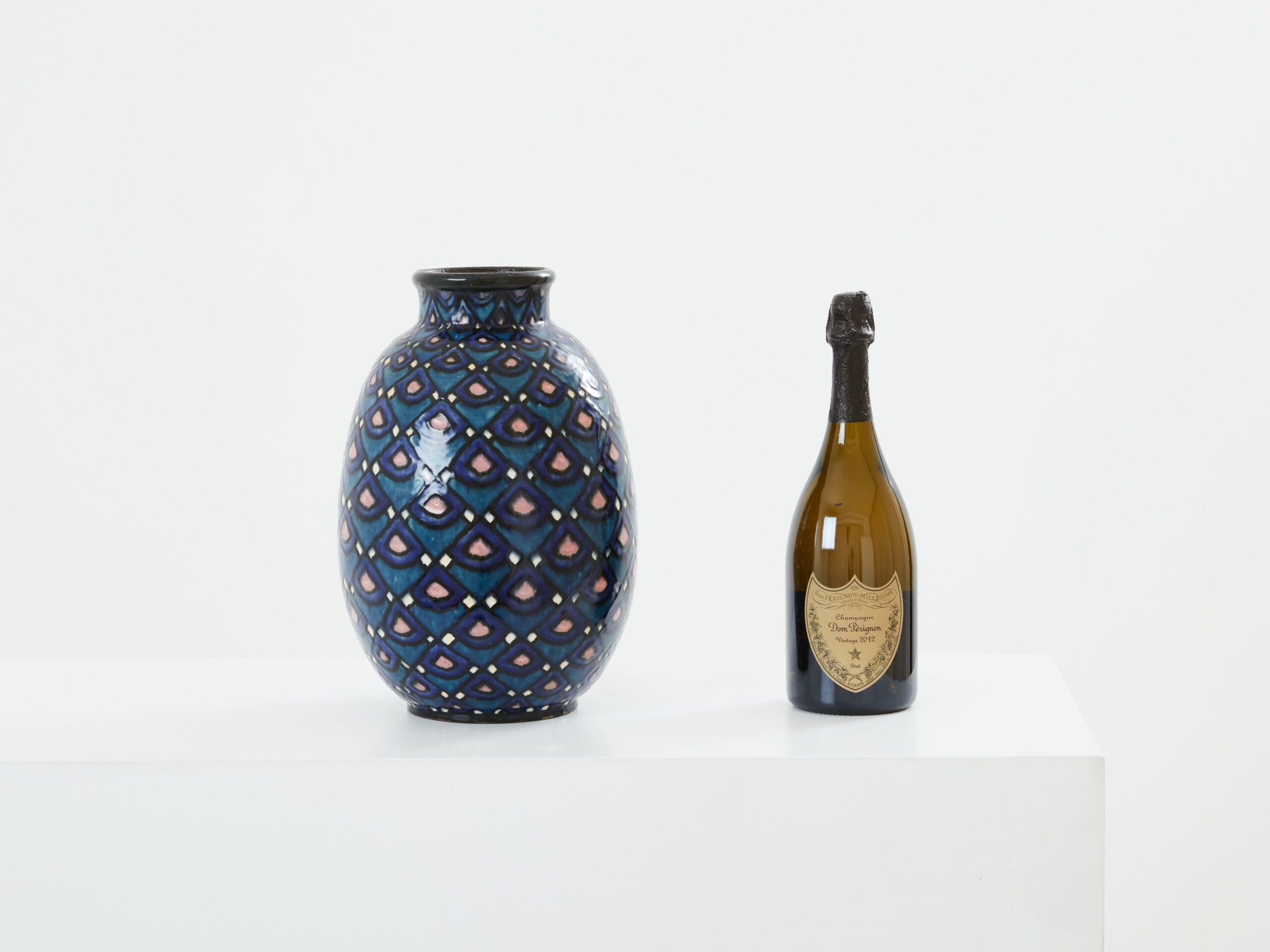 Vase en Céramique Émaillée Art Déco par Paul Jacquet, 1930