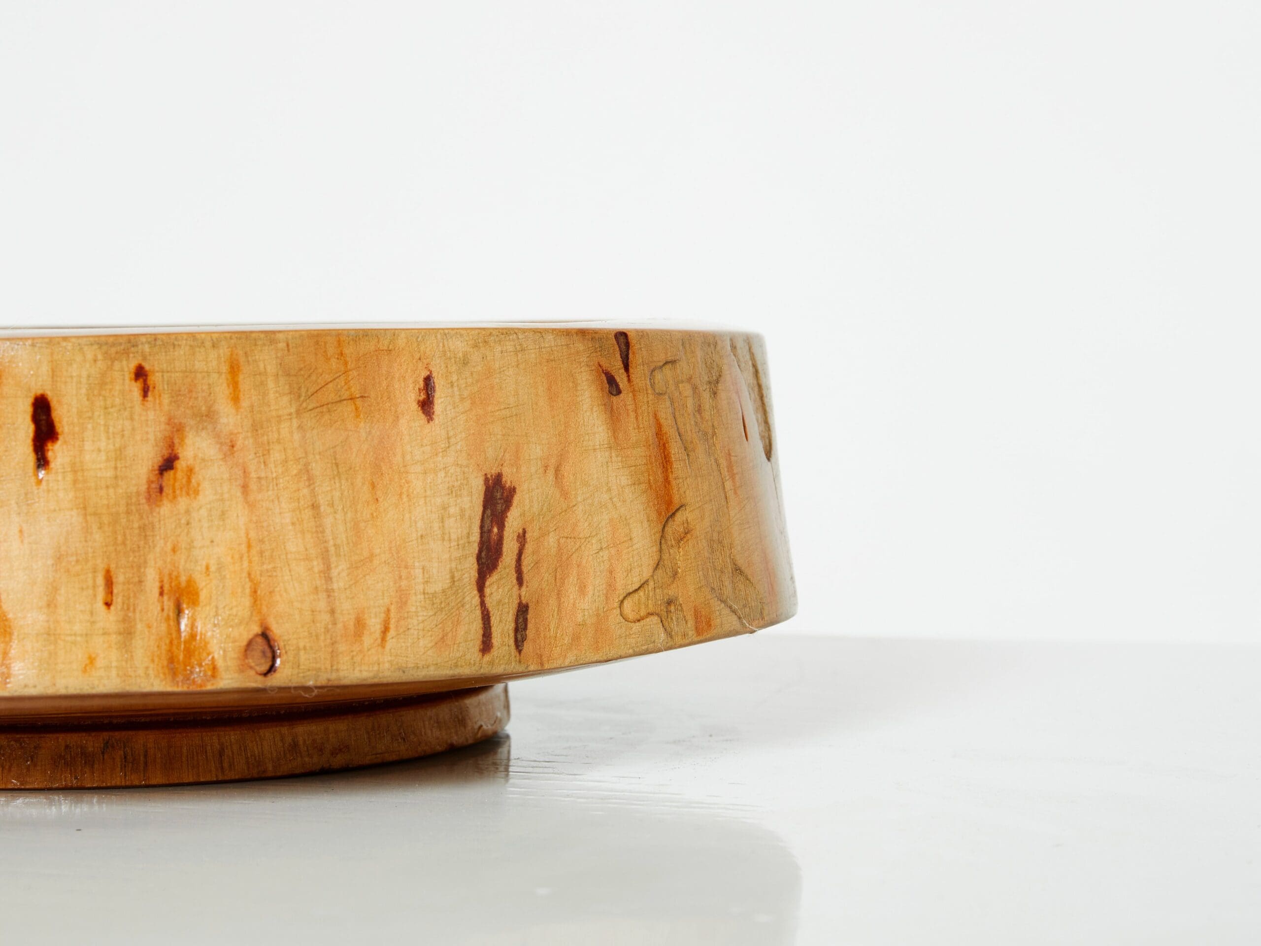 Boîte Décorative en Bois de Satin et Verre par Pietro Chiesa pour Fontana Arte, 1940