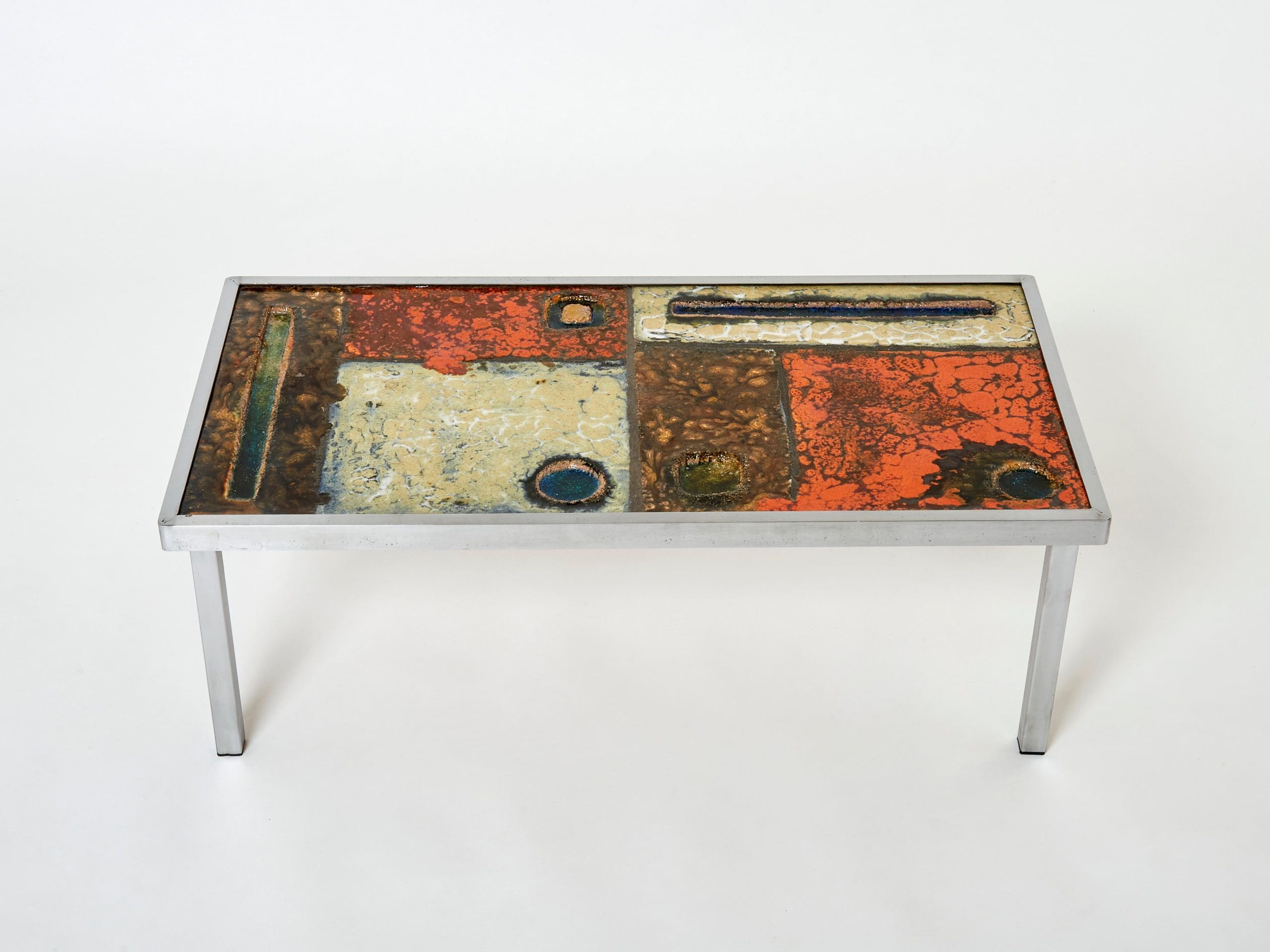 Table Basse des Frères Cloutier : Une Fusion d’Art et de Design des Années 50