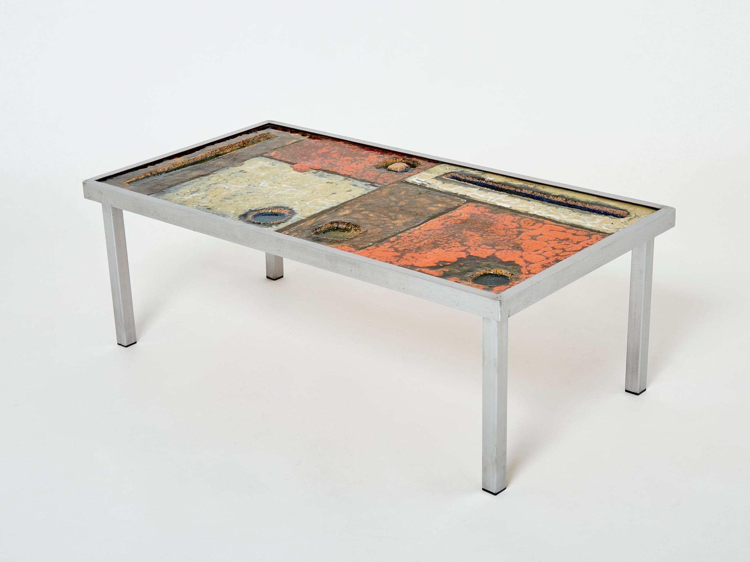 Table Basse des Frères Cloutier : Une Fusion d’Art et de Design des Années 50