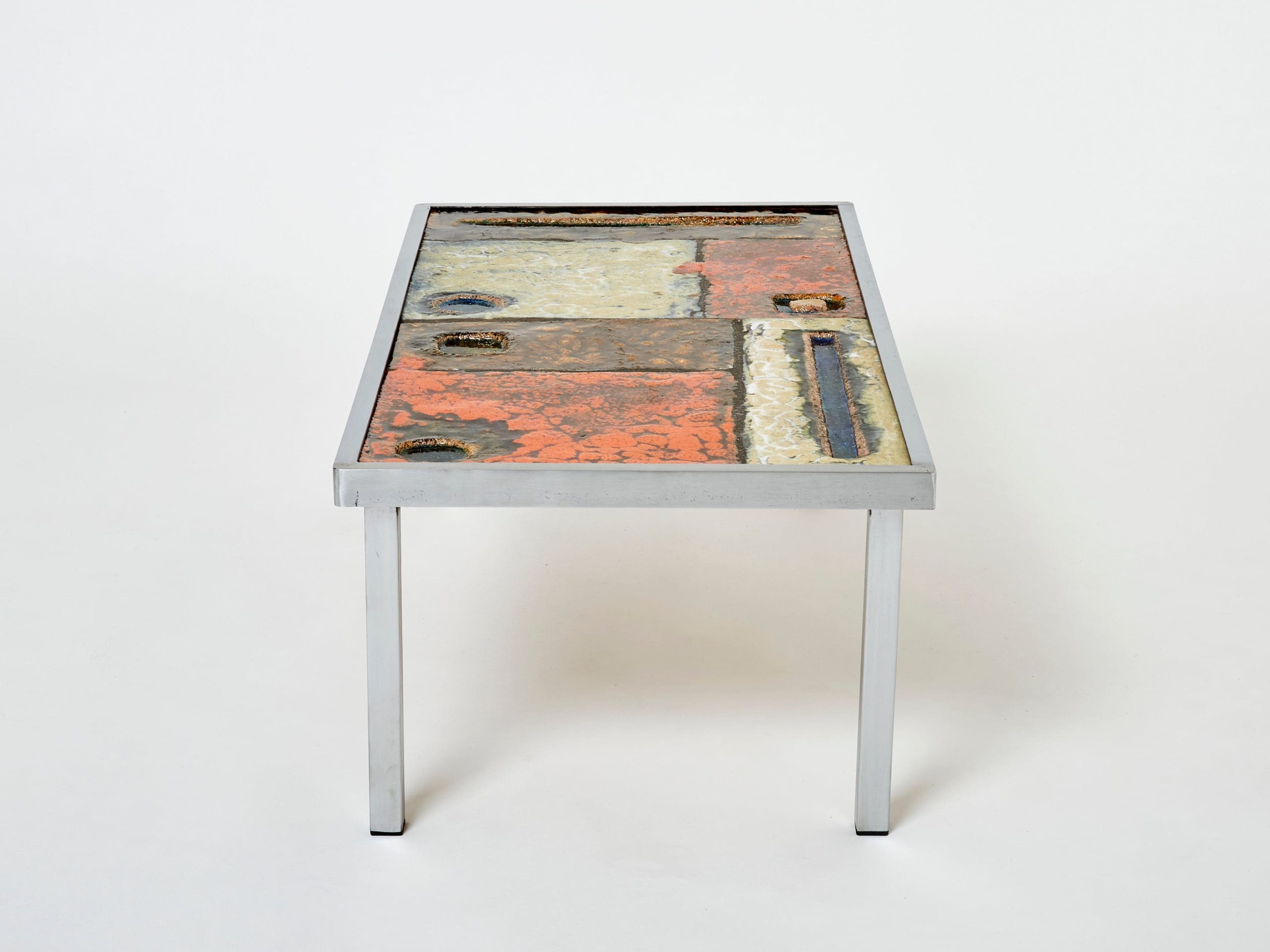 Table Basse des Frères Cloutier : Une Fusion d’Art et de Design des Années 50