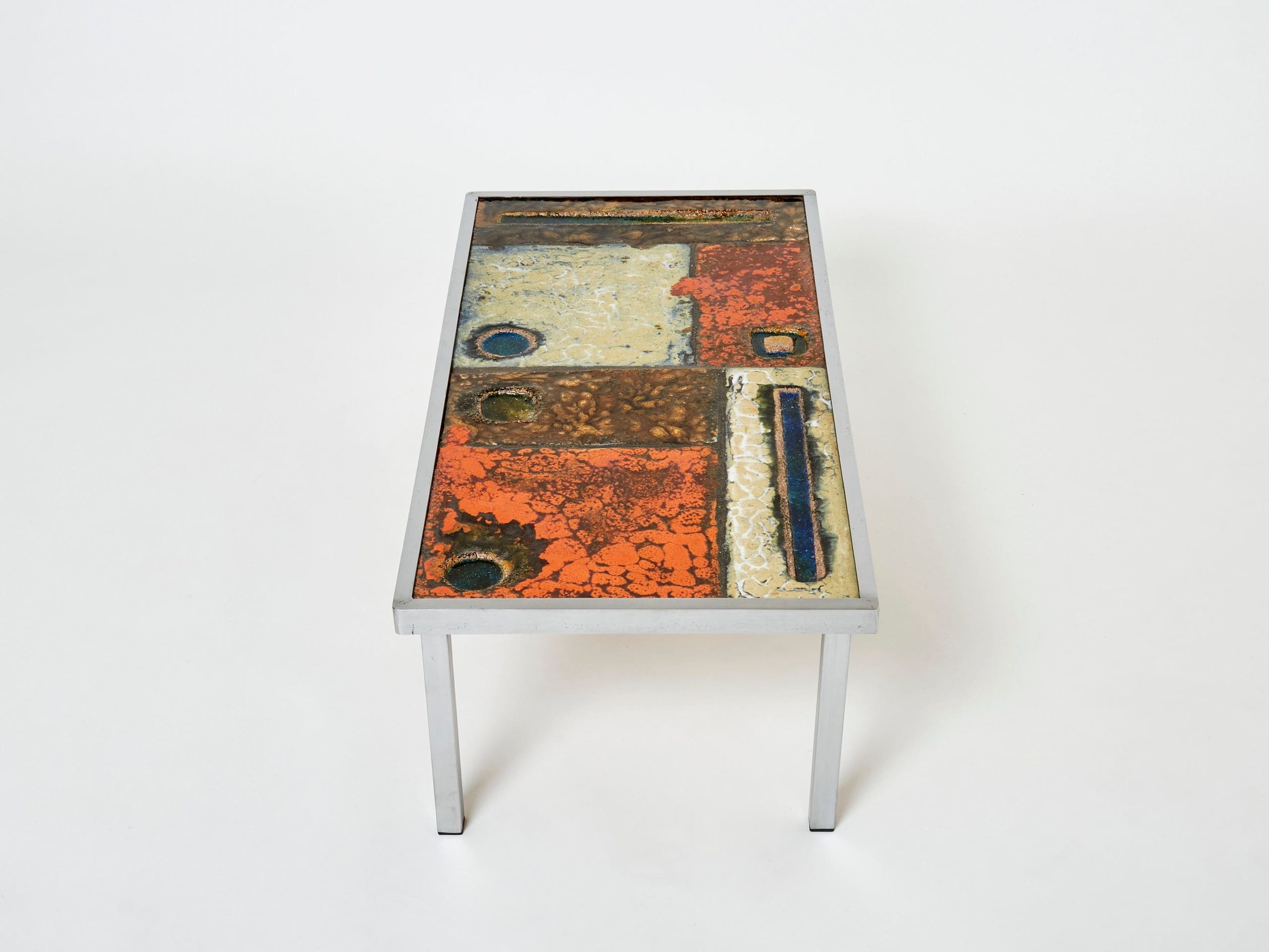 Table Basse des Frères Cloutier : Une Fusion d’Art et de Design des Années 50