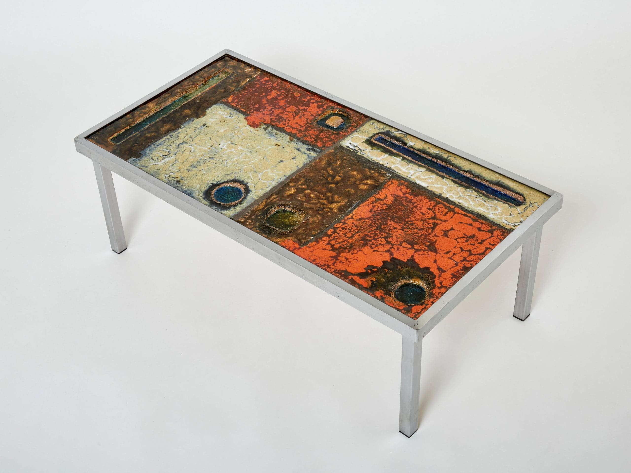 Table Basse des Frères Cloutier : Une Fusion d’Art et de Design des Années 50
