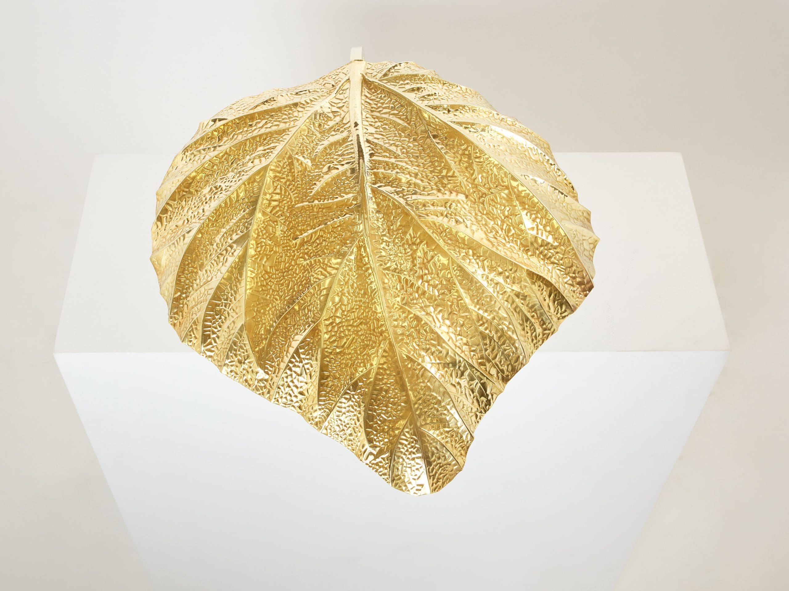 Lampe de Table Rhubarb en Laiton par Tommaso Barbi – Bottega Gadda, 1970s | Época