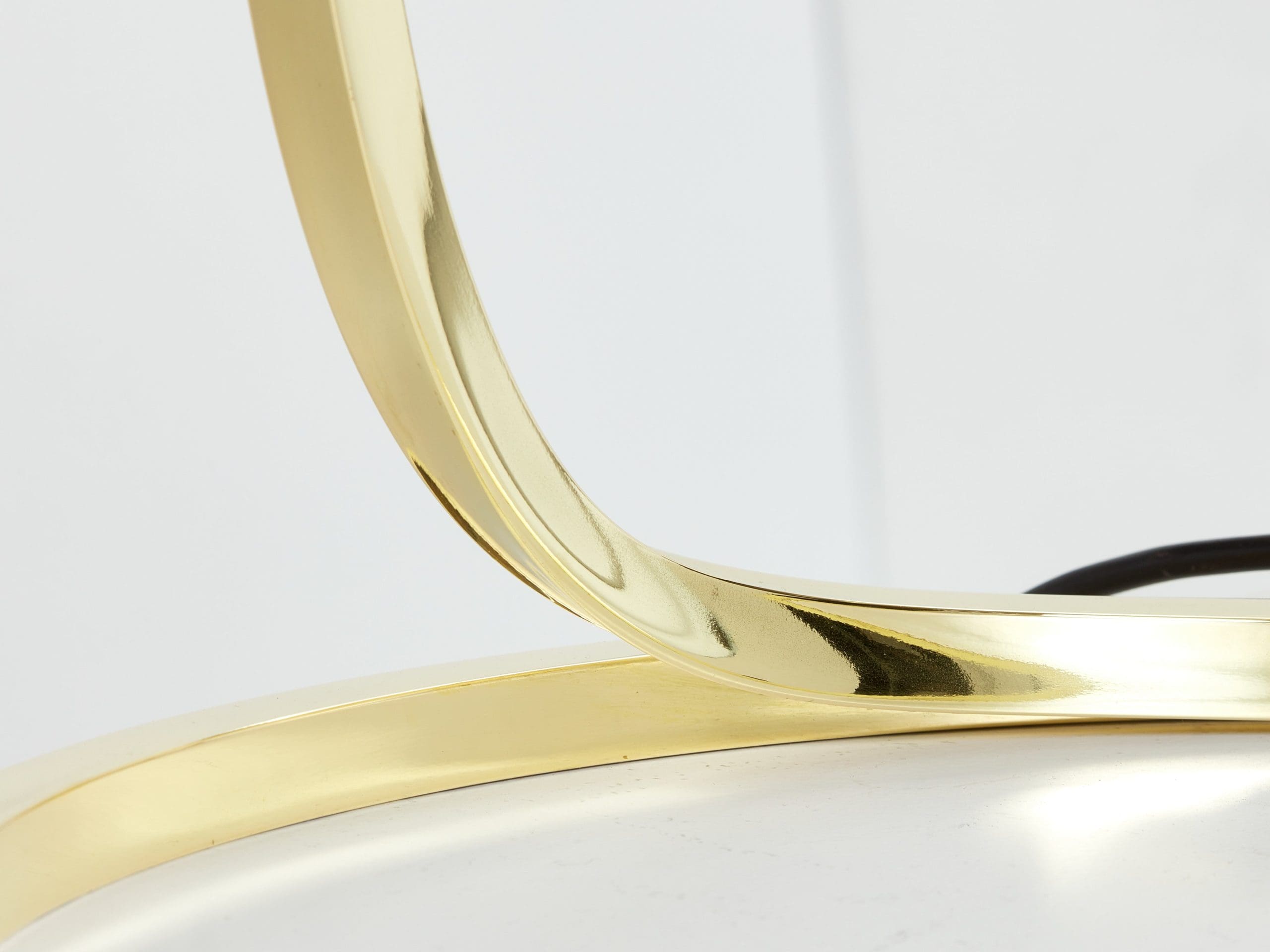 Lampe de Table Rhubarb en Laiton par Tommaso Barbi – Bottega Gadda, 1970s | Época