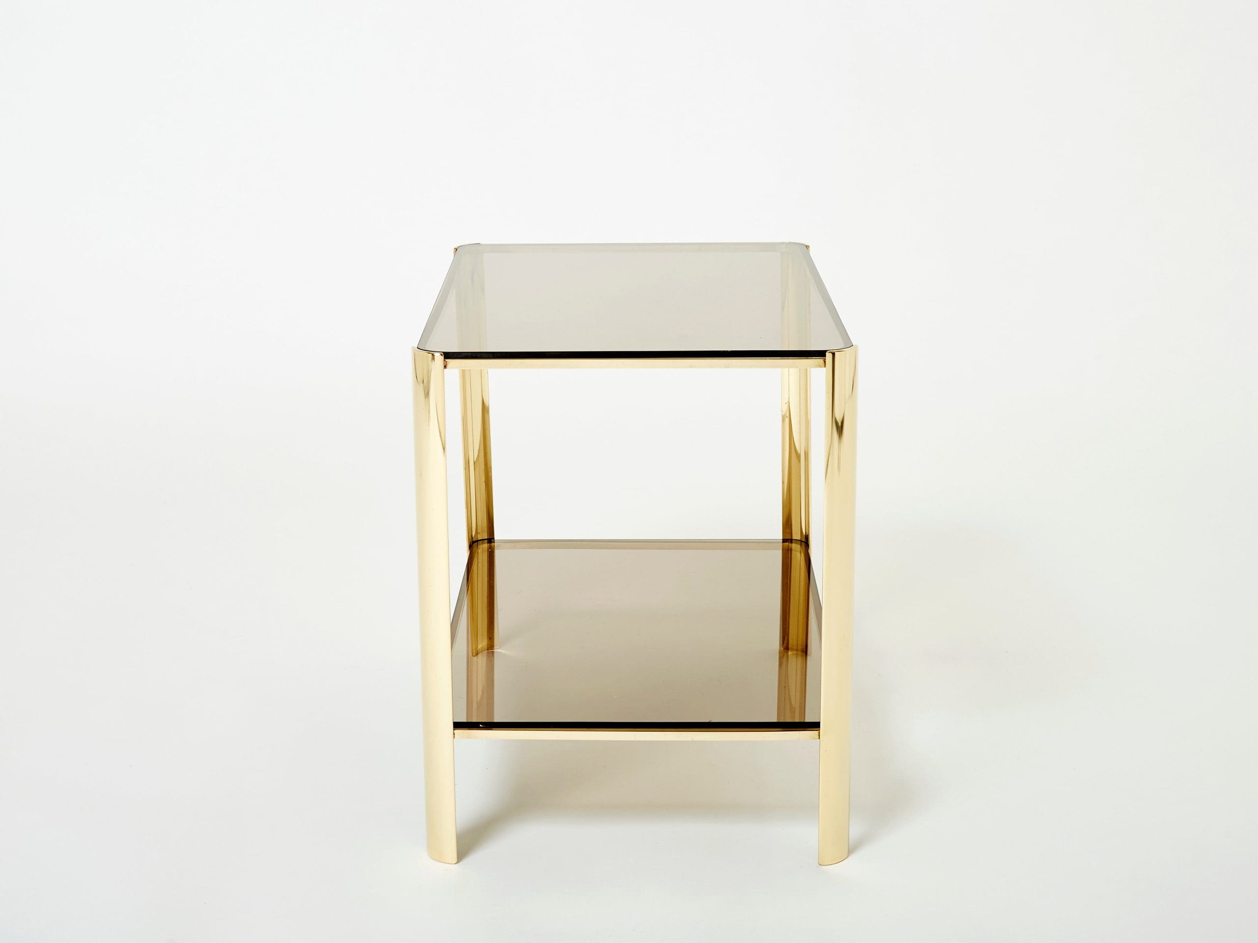 Table Basse à Deux Niveaux par J.T. Lepelletier pour Broncz, Années 1960
