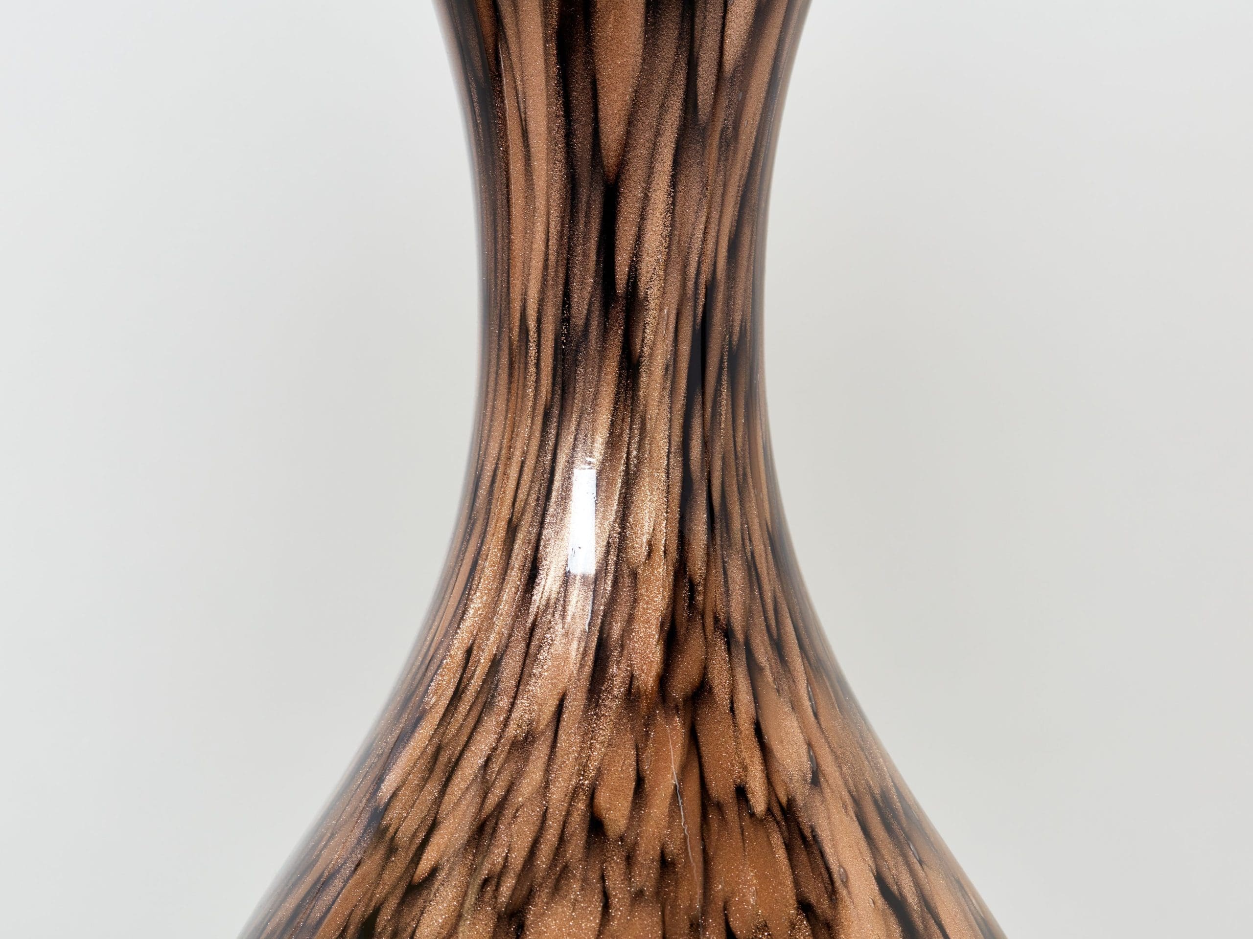 Lampes de Table en Verre Murano ‘Avventurina’ par Vincenzo Nason, Années 1960