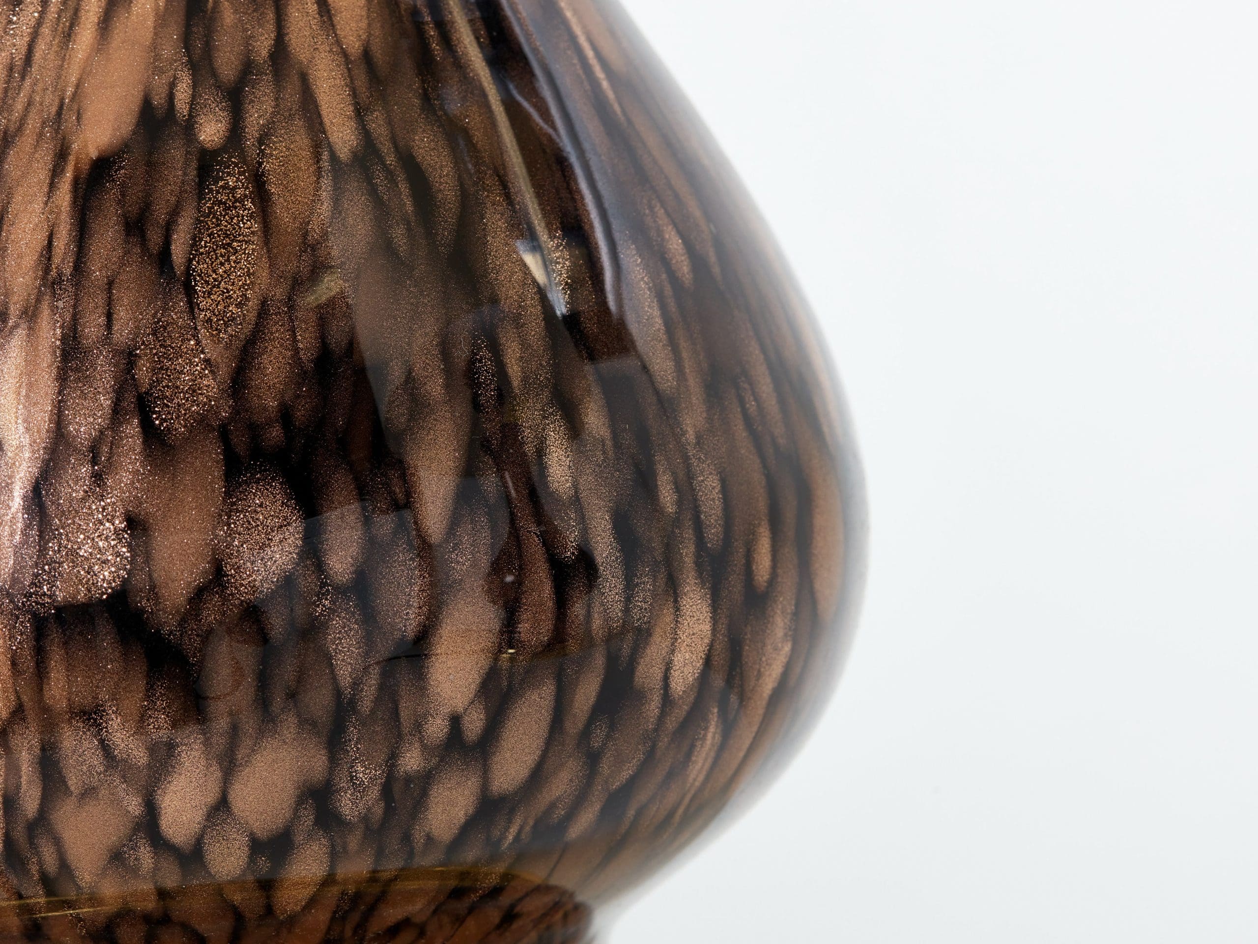 Lampes de Table en Verre Murano ‘Avventurina’ par Vincenzo Nason, Années 1960