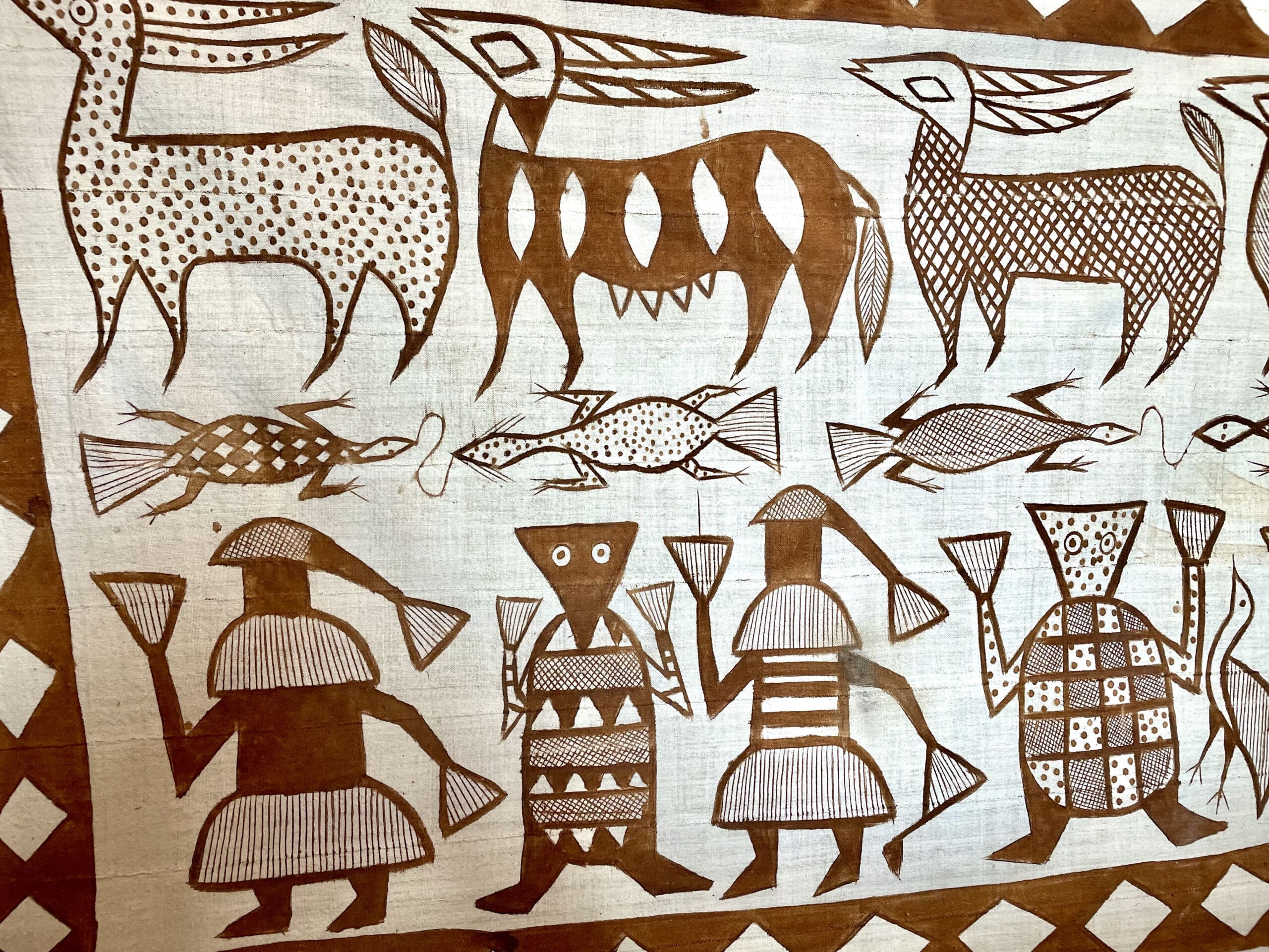 Tissu Korhogo Peint à la Main