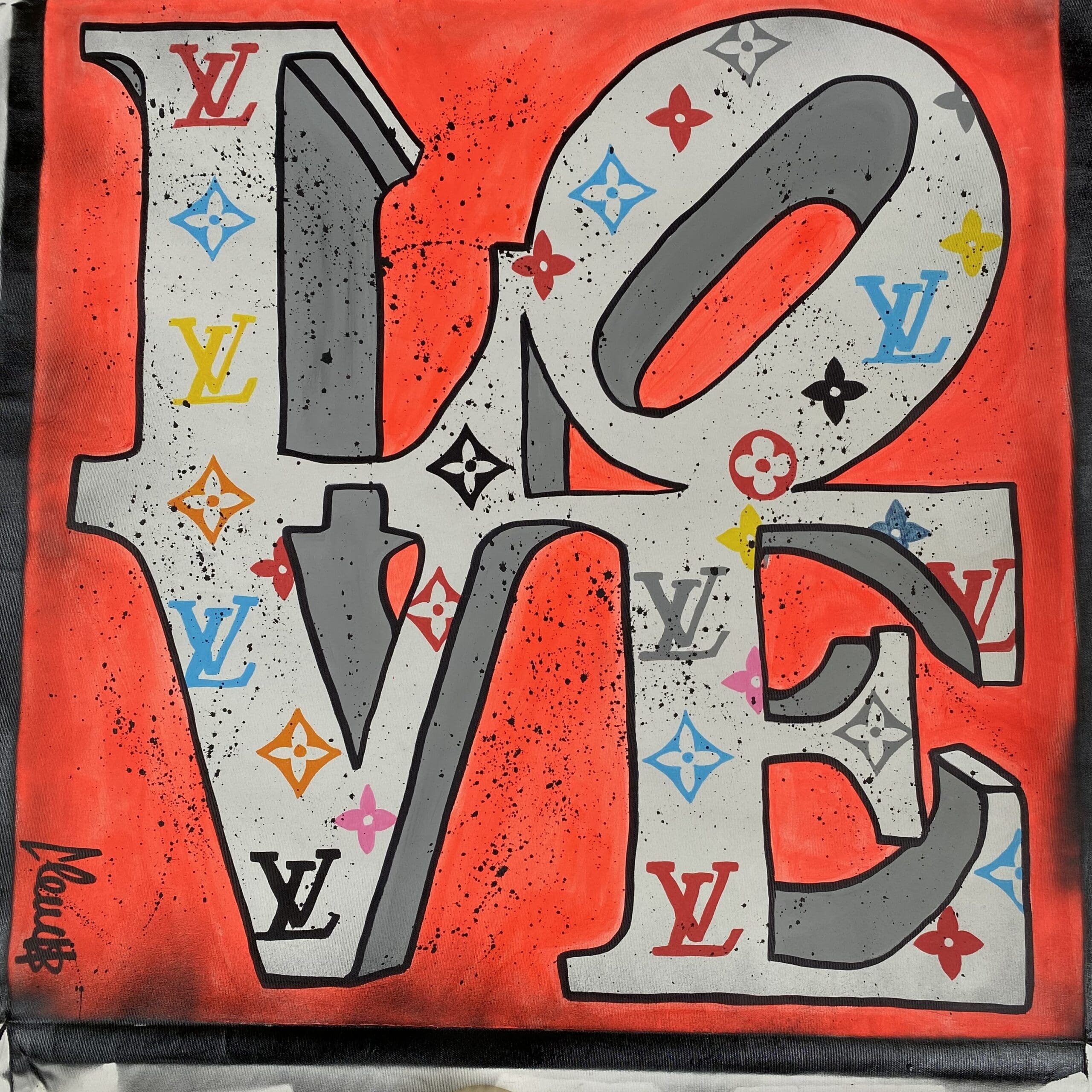 « LoVe LV » par ClemsIndiana : L’Amour du Luxe Revisité