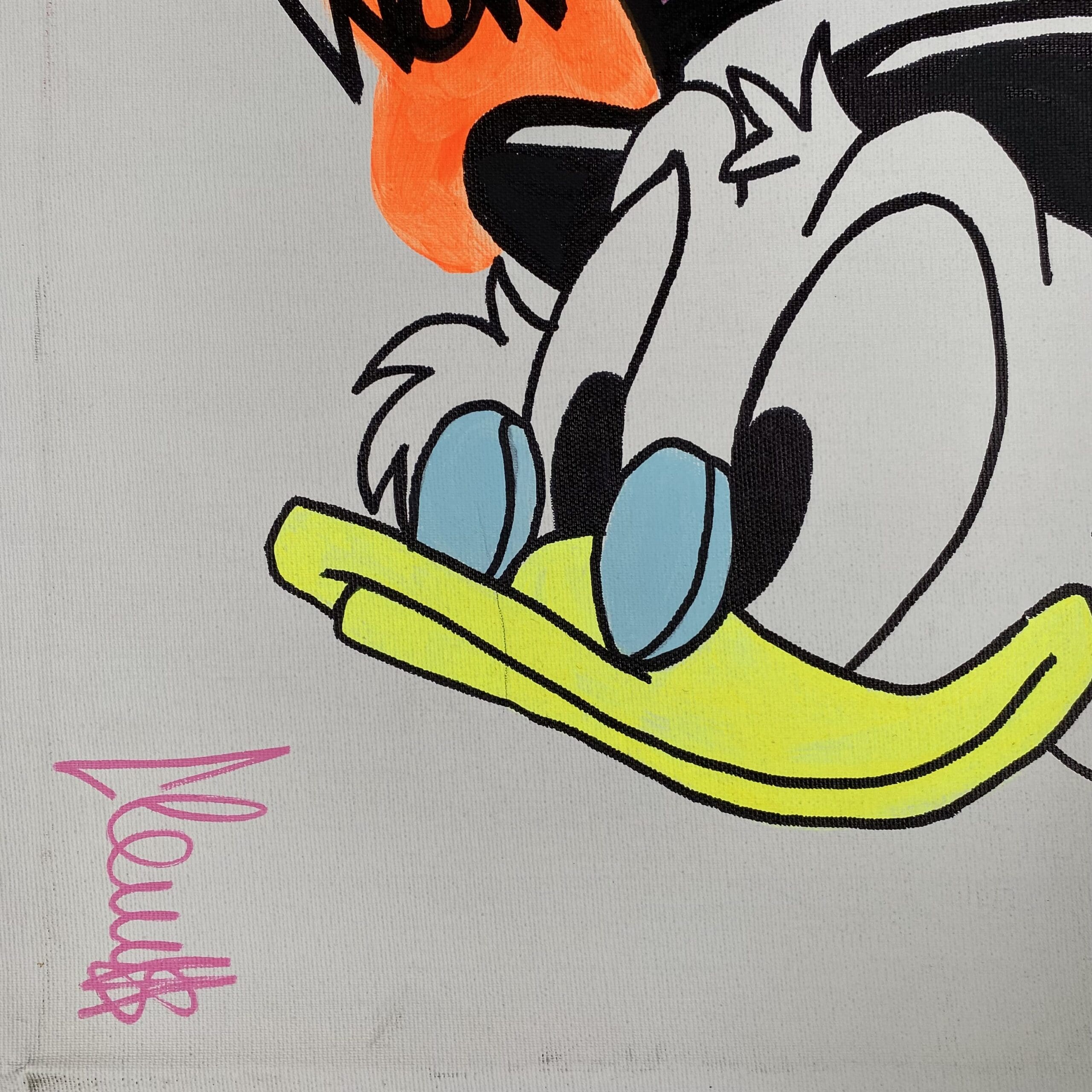 4 Fab Picsou » par Clems : Quadriptyque Iconique de l’Art Urbain