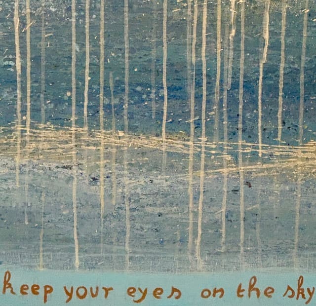 Keep your eyes on the sky – Paysage contemporain poétique | Merel 2024
