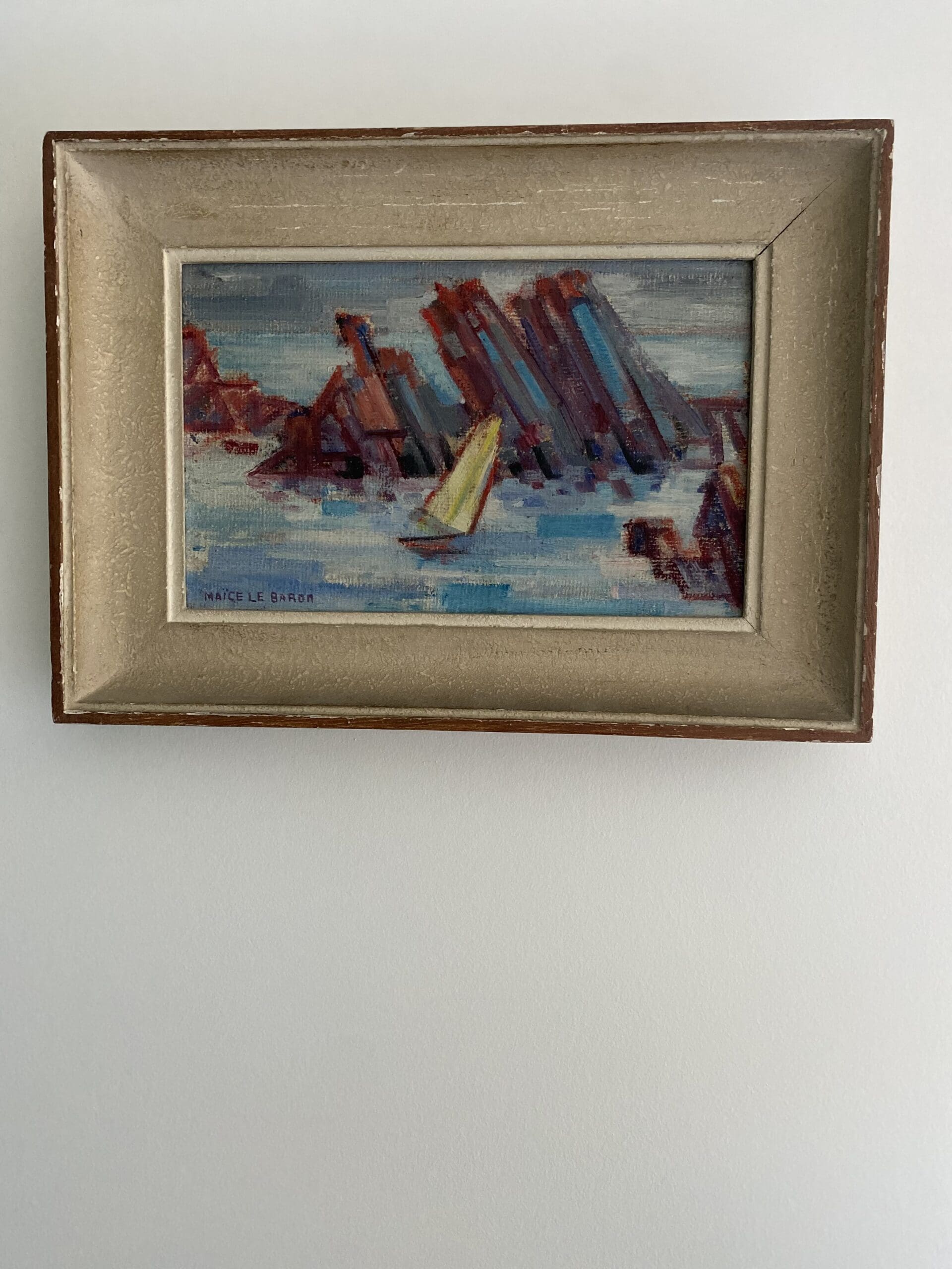 « Rochers à Port… » par Maïce le Baron : Un Joyau du Paysage Côtier Français