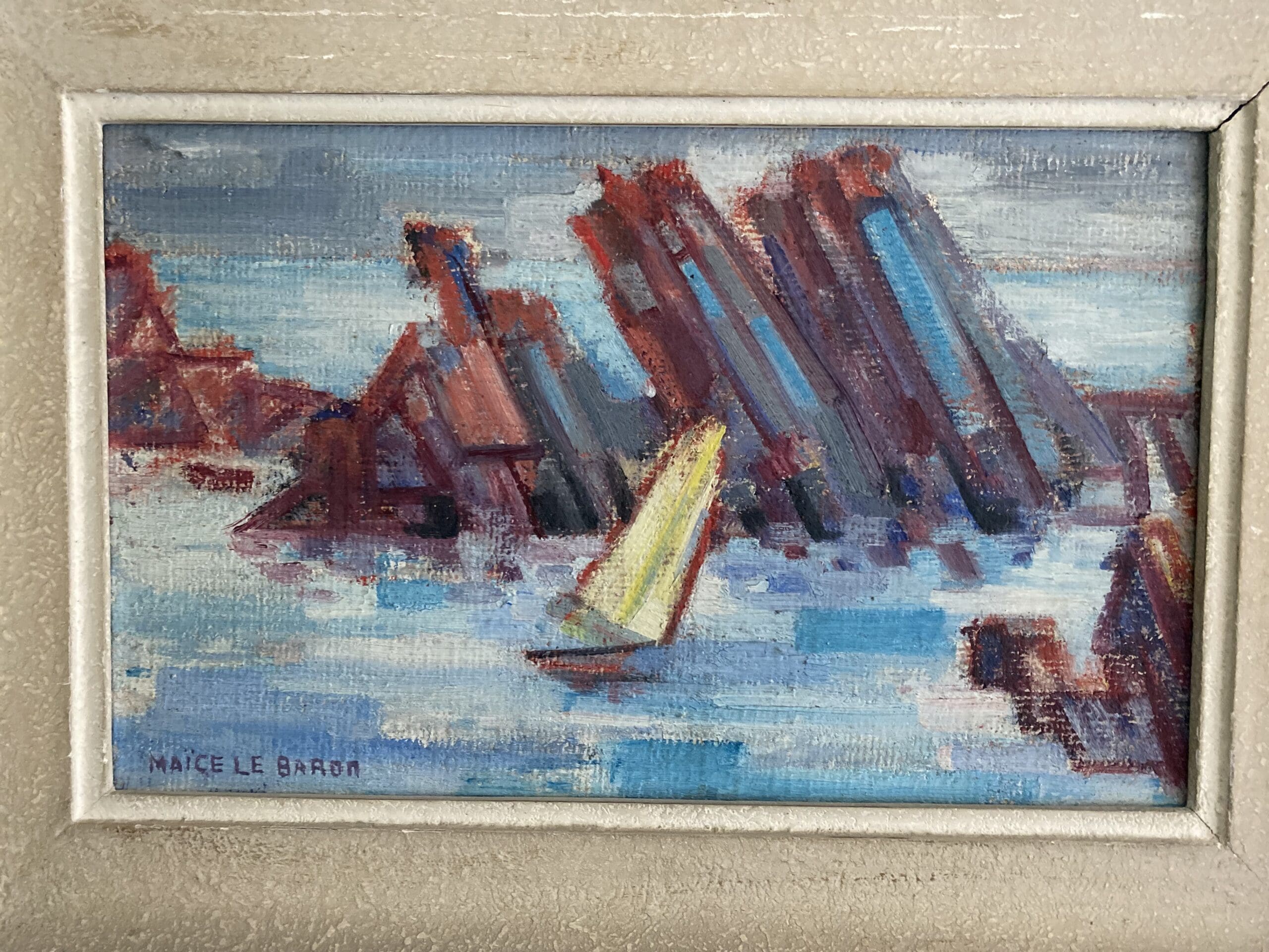 « Rochers à Port… » par Maïce le Baron : Un Joyau du Paysage Côtier Français