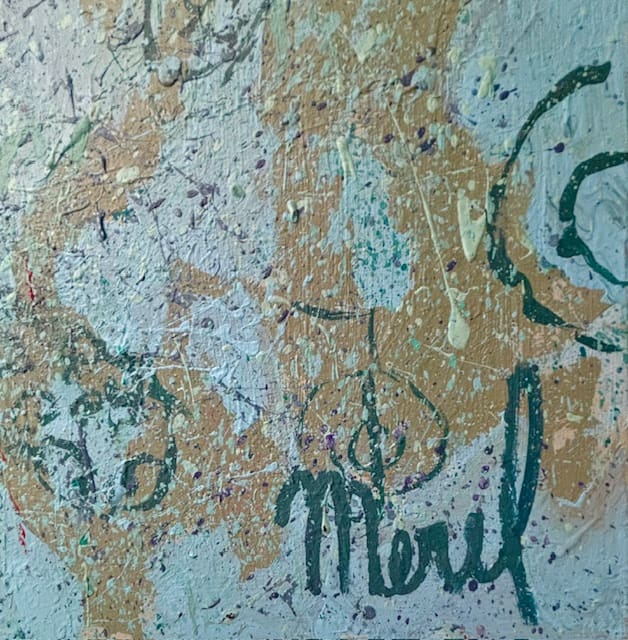 The Black Hole Was Fading Into Red – Œuvre symbolique | Merel 2023