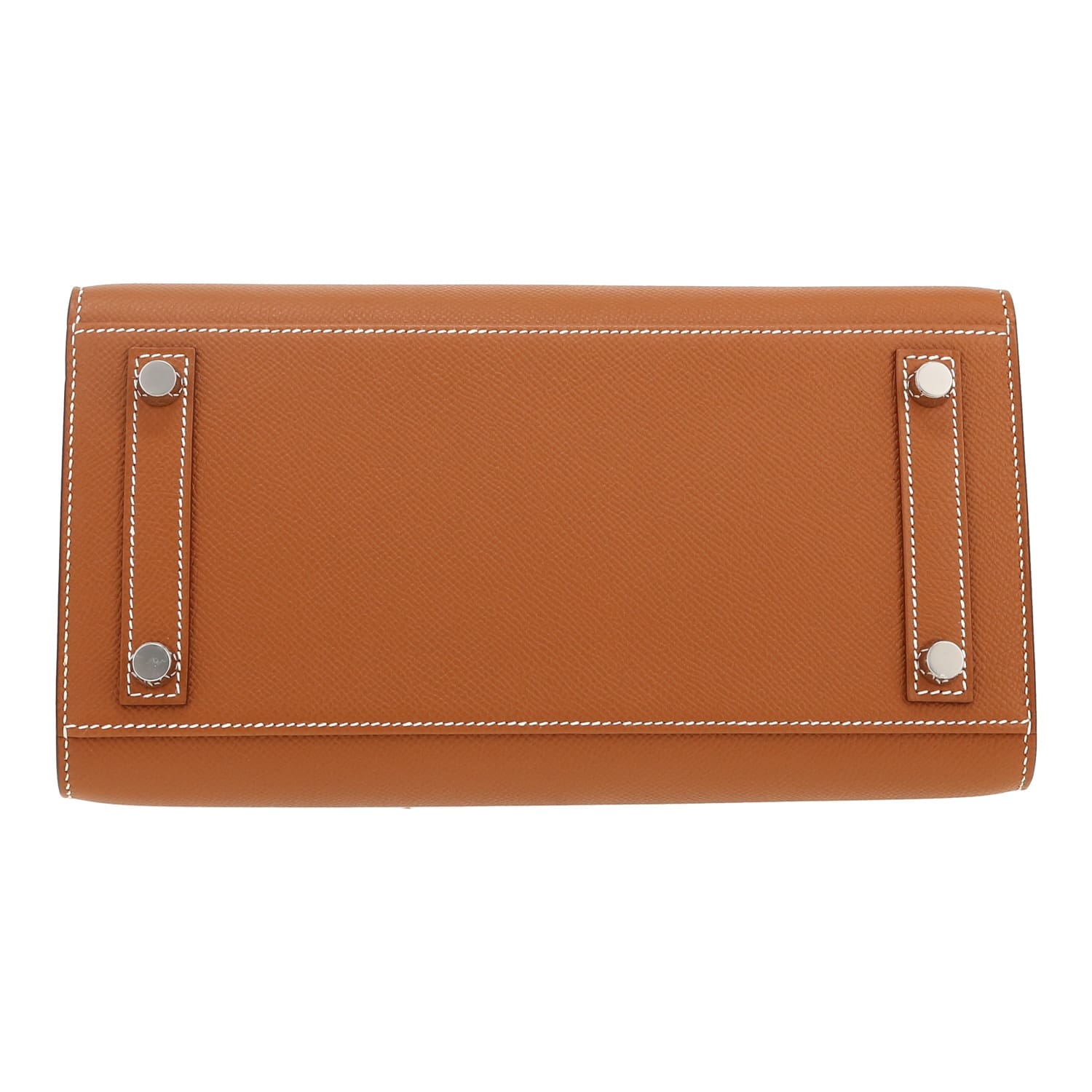 Sac à main Hermès Birkin 25 cm en cuir epsom gold – État comme neuf