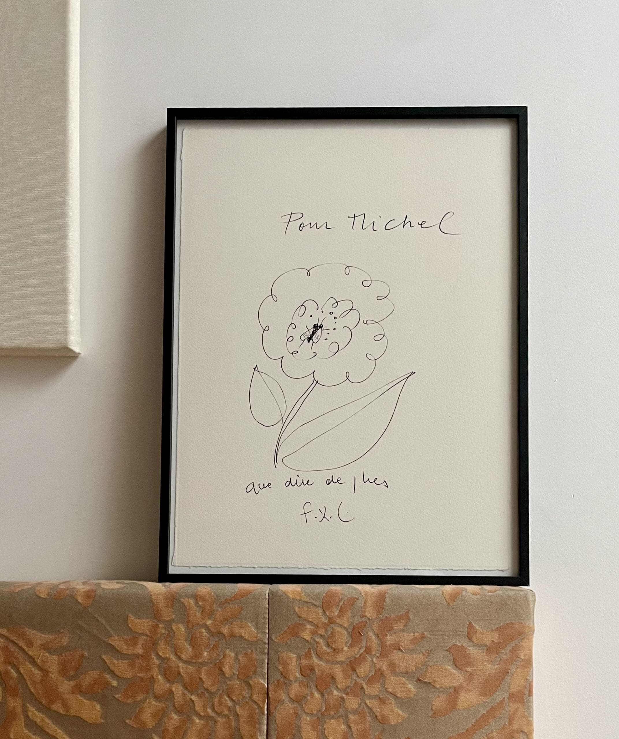 « L’Abeille et la Fleur » par François-Xavier Lalanne : La Poésie du Trait Minimal