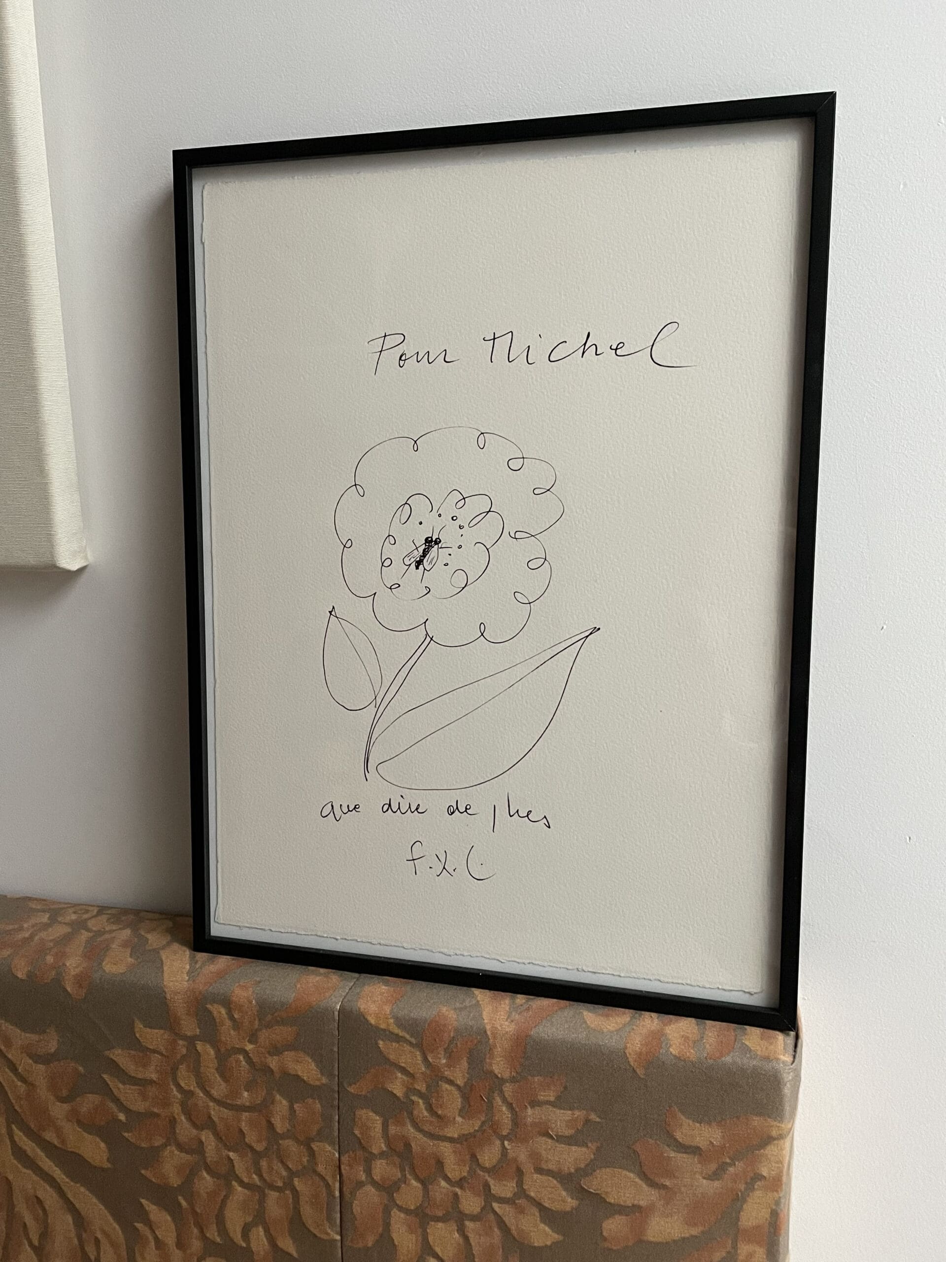 « L’Abeille et la Fleur » par François-Xavier Lalanne : La Poésie du Trait Minimal