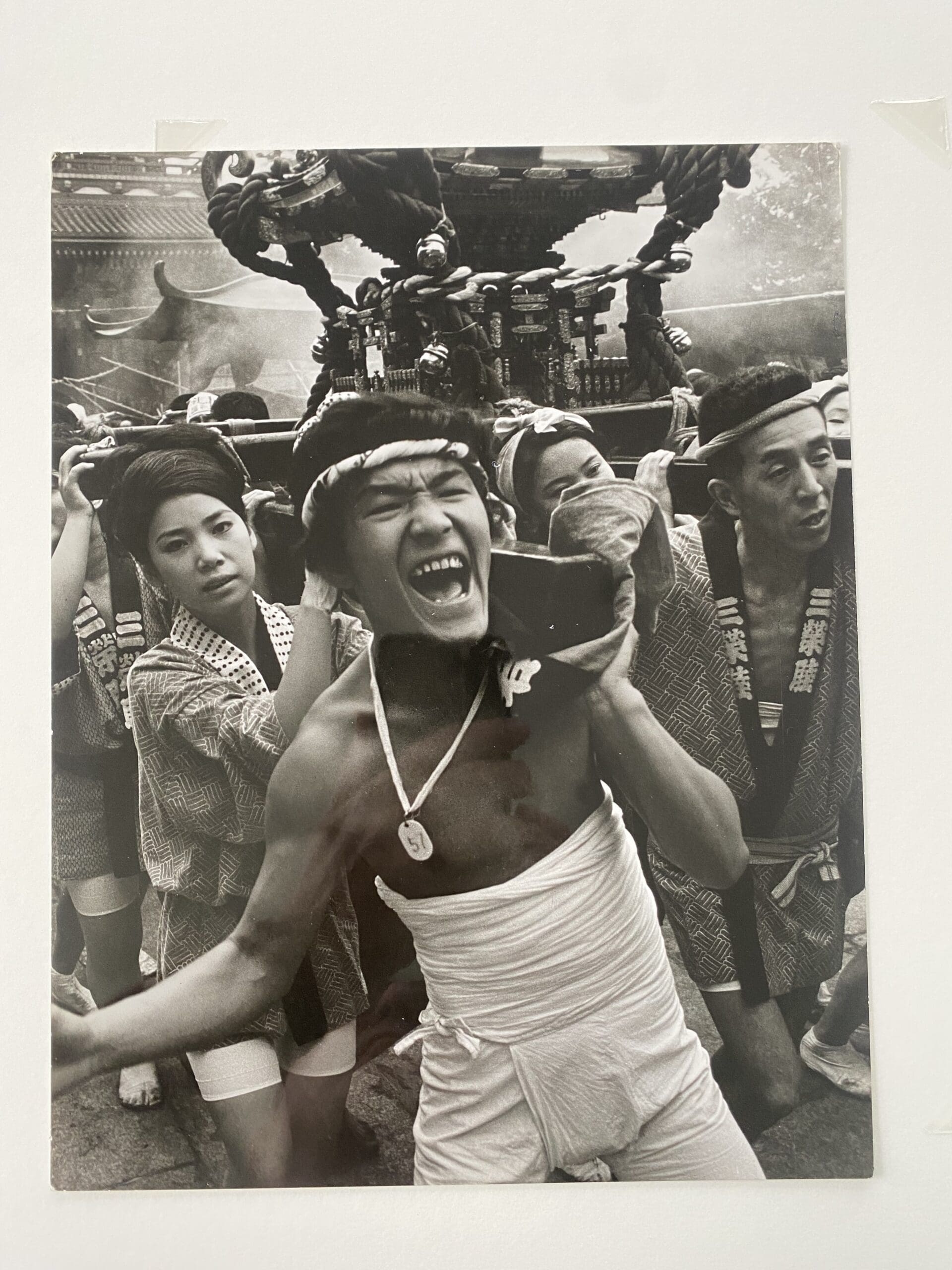 Festival Shinto à Asakusa par Hans Silvester, 1960