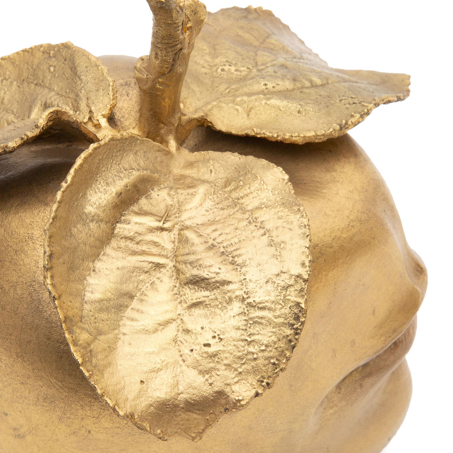 Sculpture Claude Lalanne : Pomme Bouche en bronze doré – Édition Artcurial