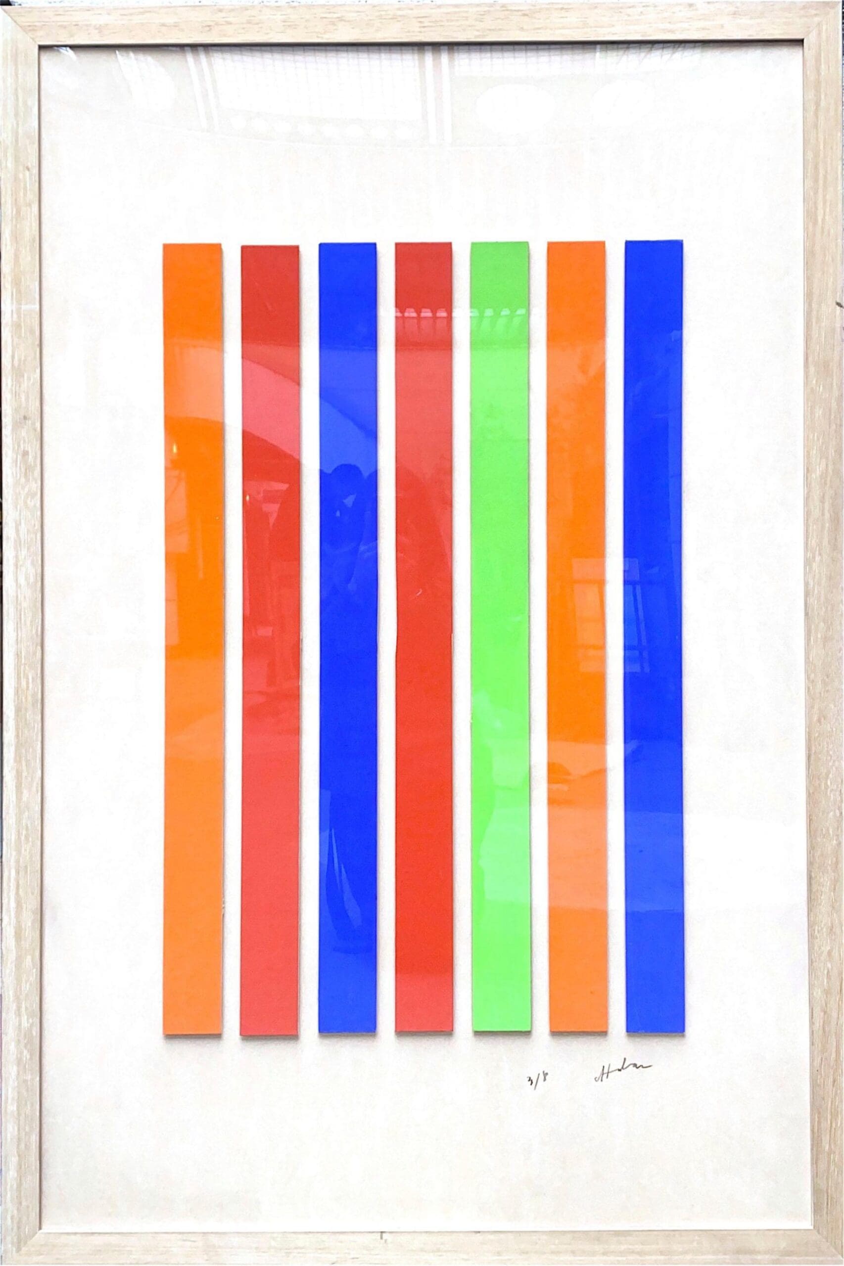 Collage d’Albert Chubac – Œuvre Signée et Numérotée