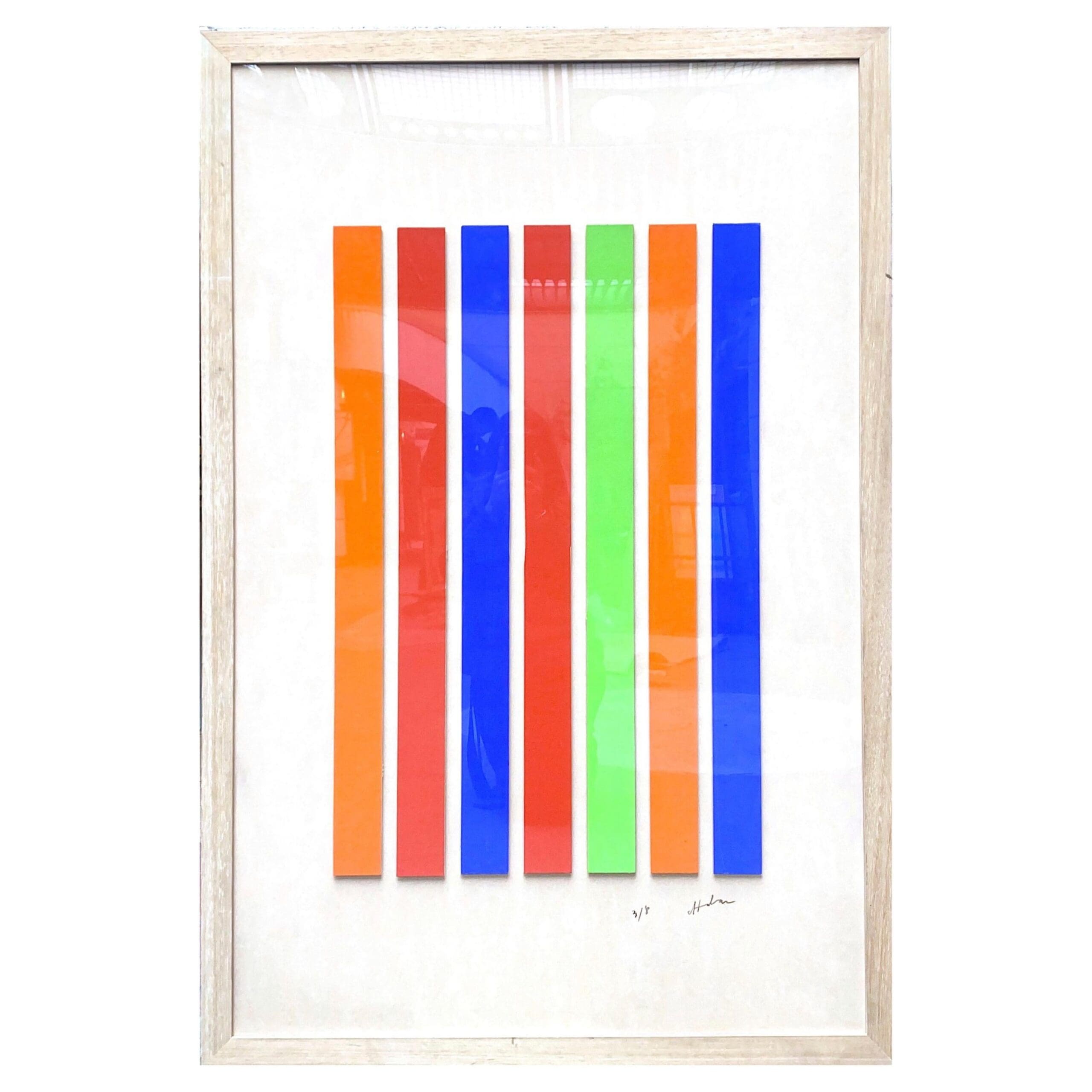 Collage d’Albert Chubac – Œuvre Signée et Numérotée