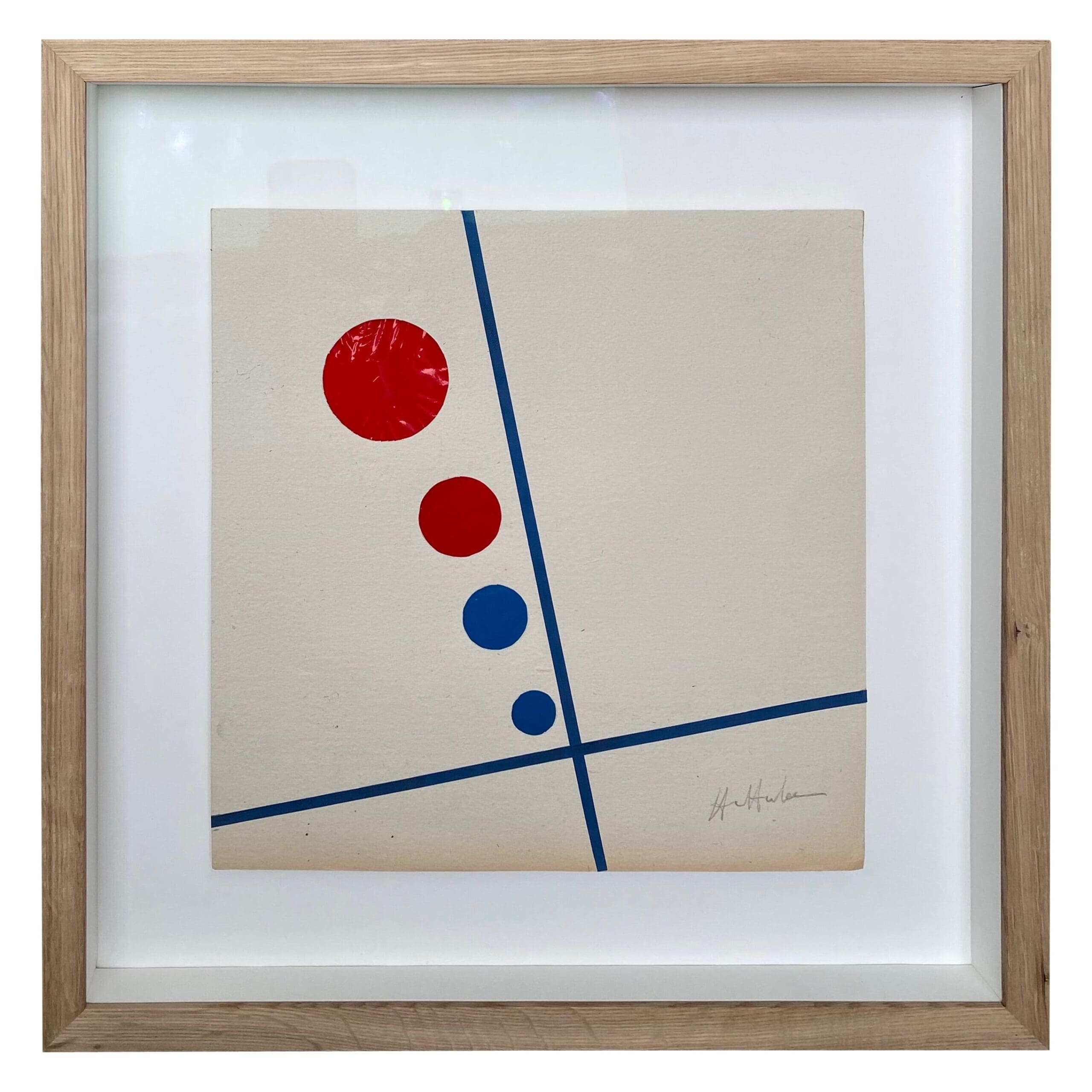 Collage sur Papier – Albert Chubac