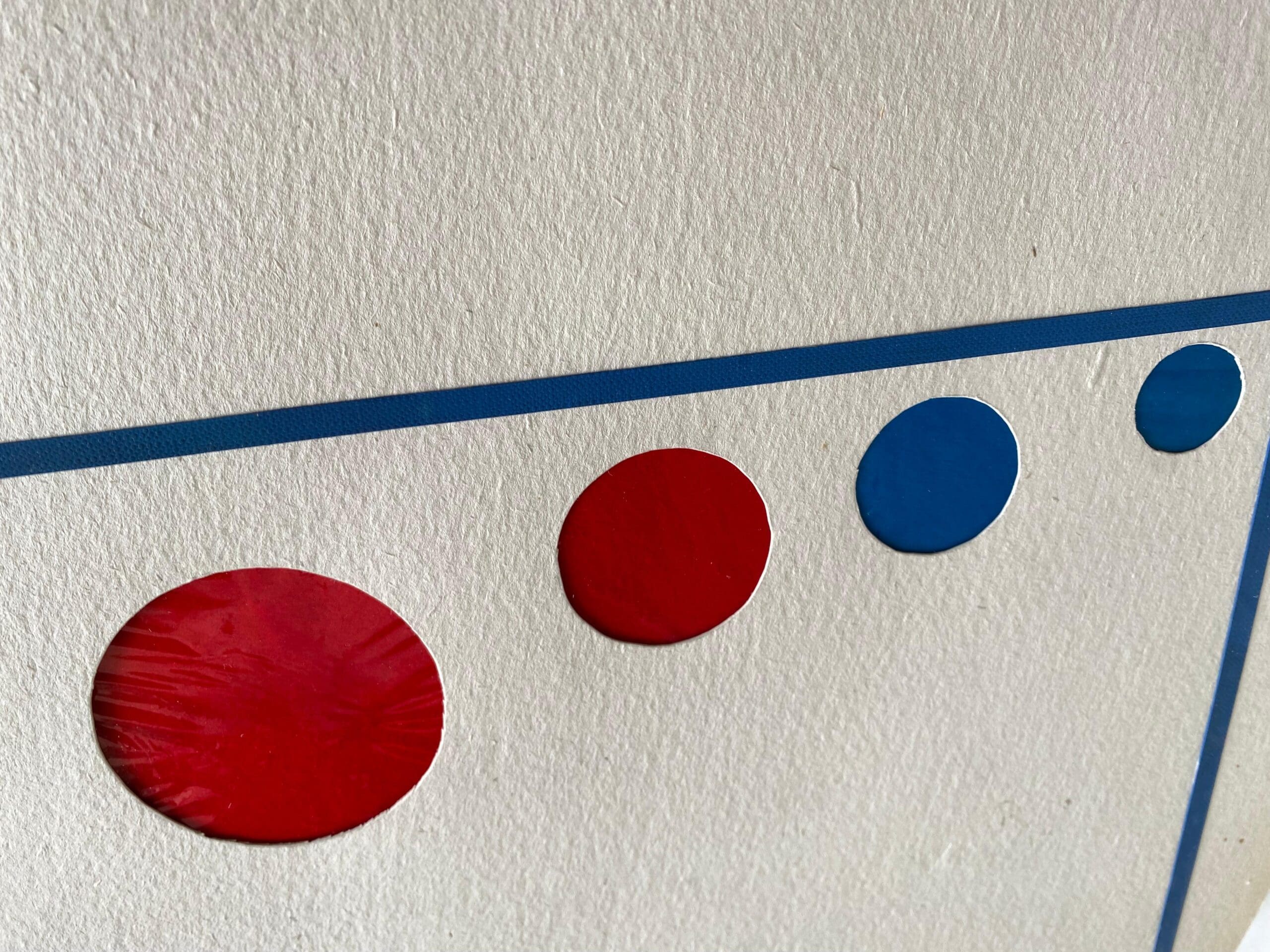 Collage sur Papier – Albert Chubac