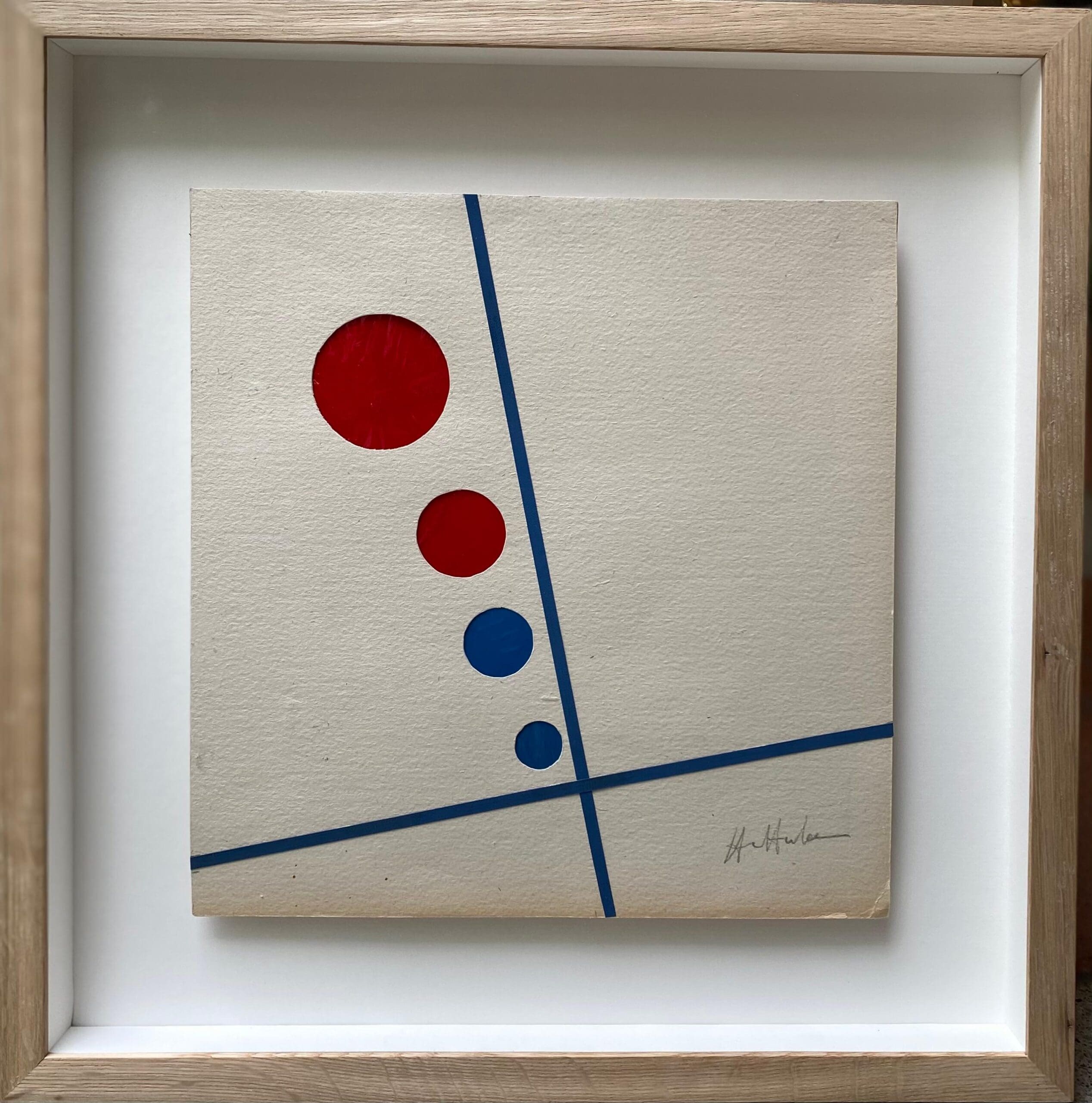 Collage sur Papier – Albert Chubac