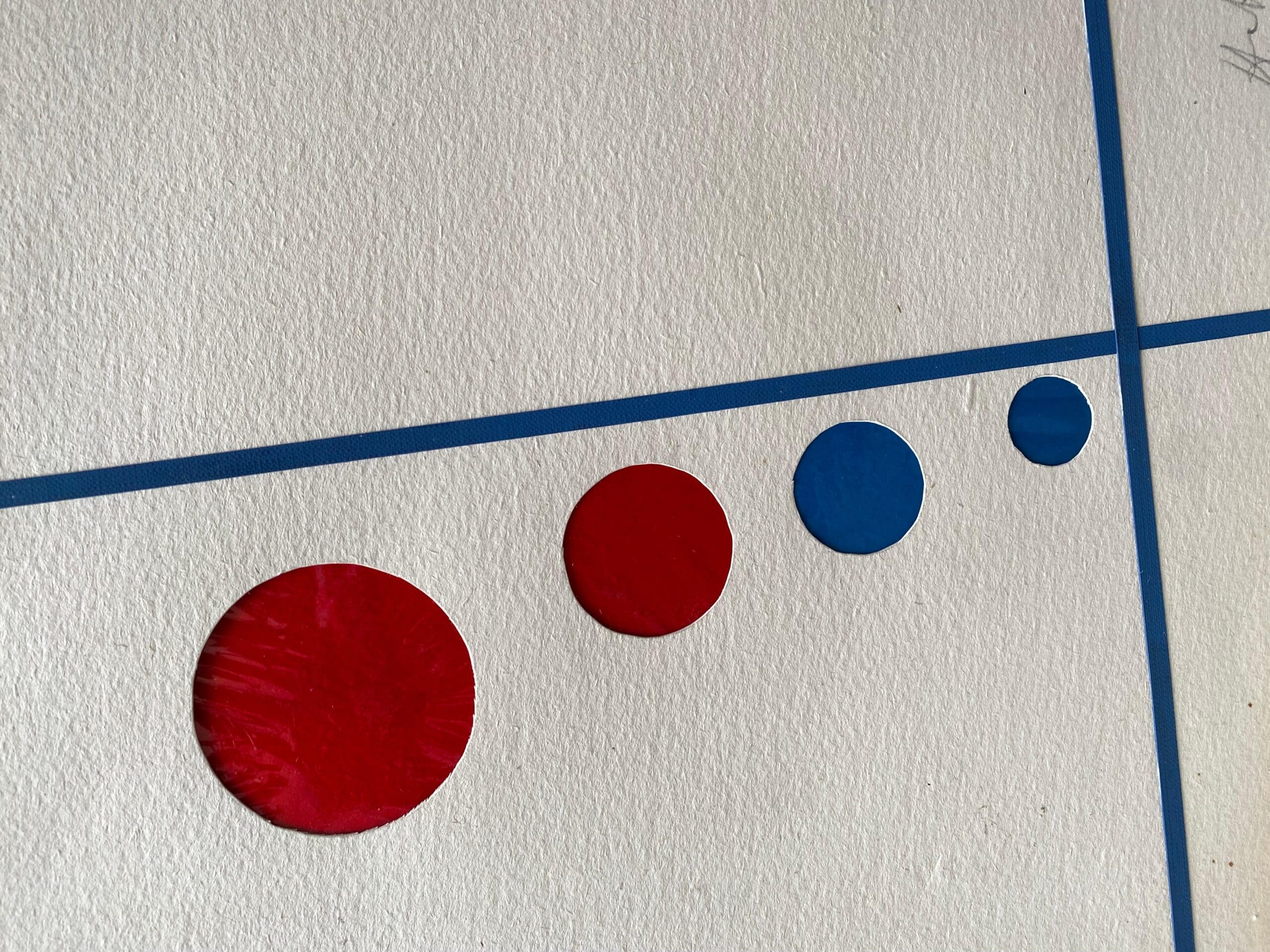 Collage sur Papier – Albert Chubac