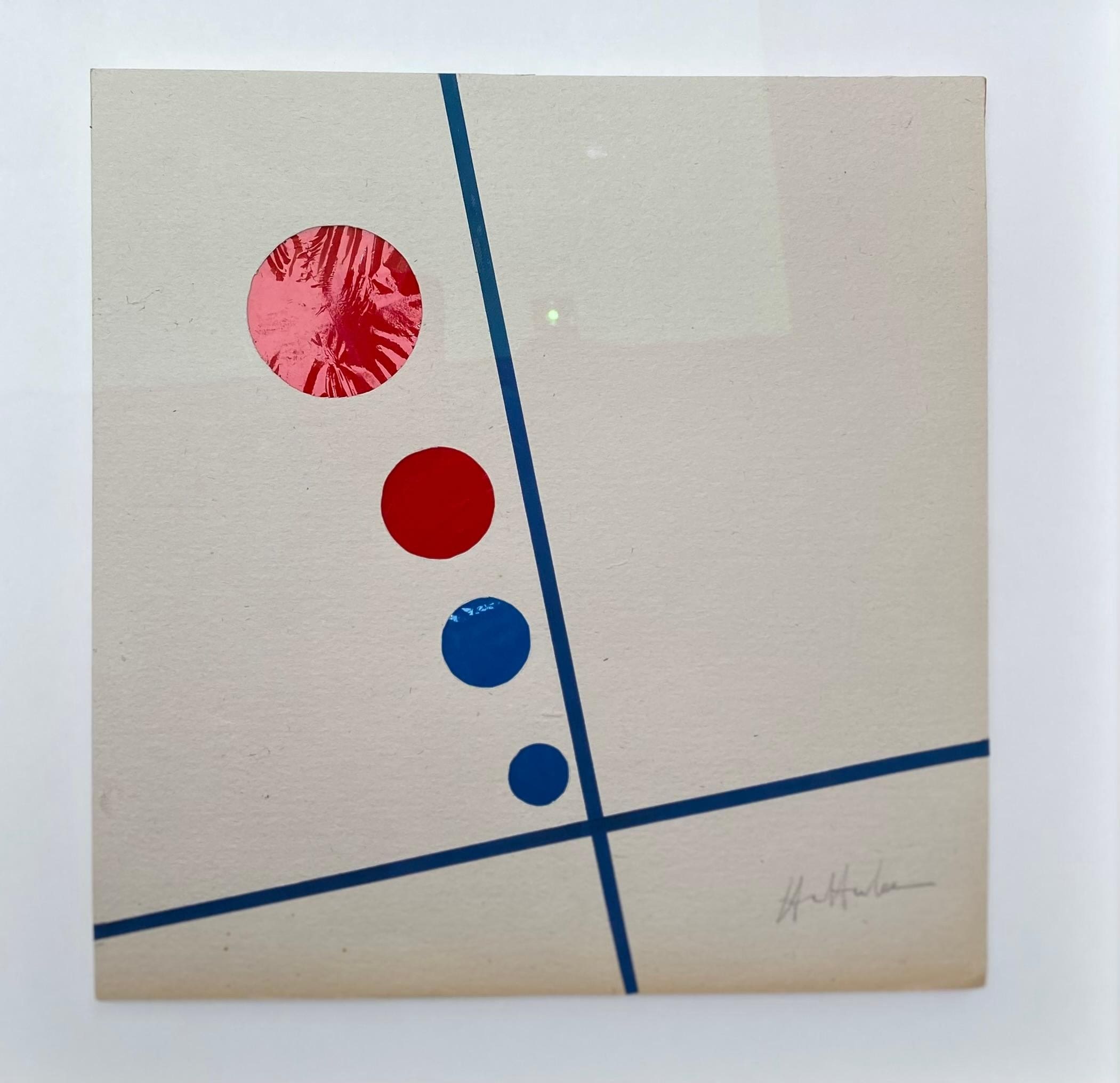 Collage sur Papier – Albert Chubac