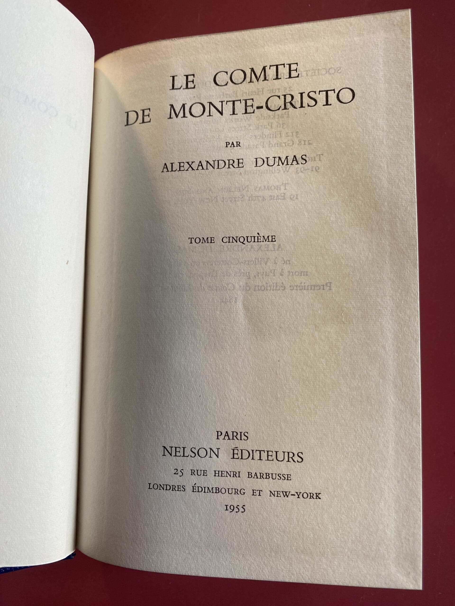 Collection Nelson – 62 Volumes en Édition Bleue des Années 1950