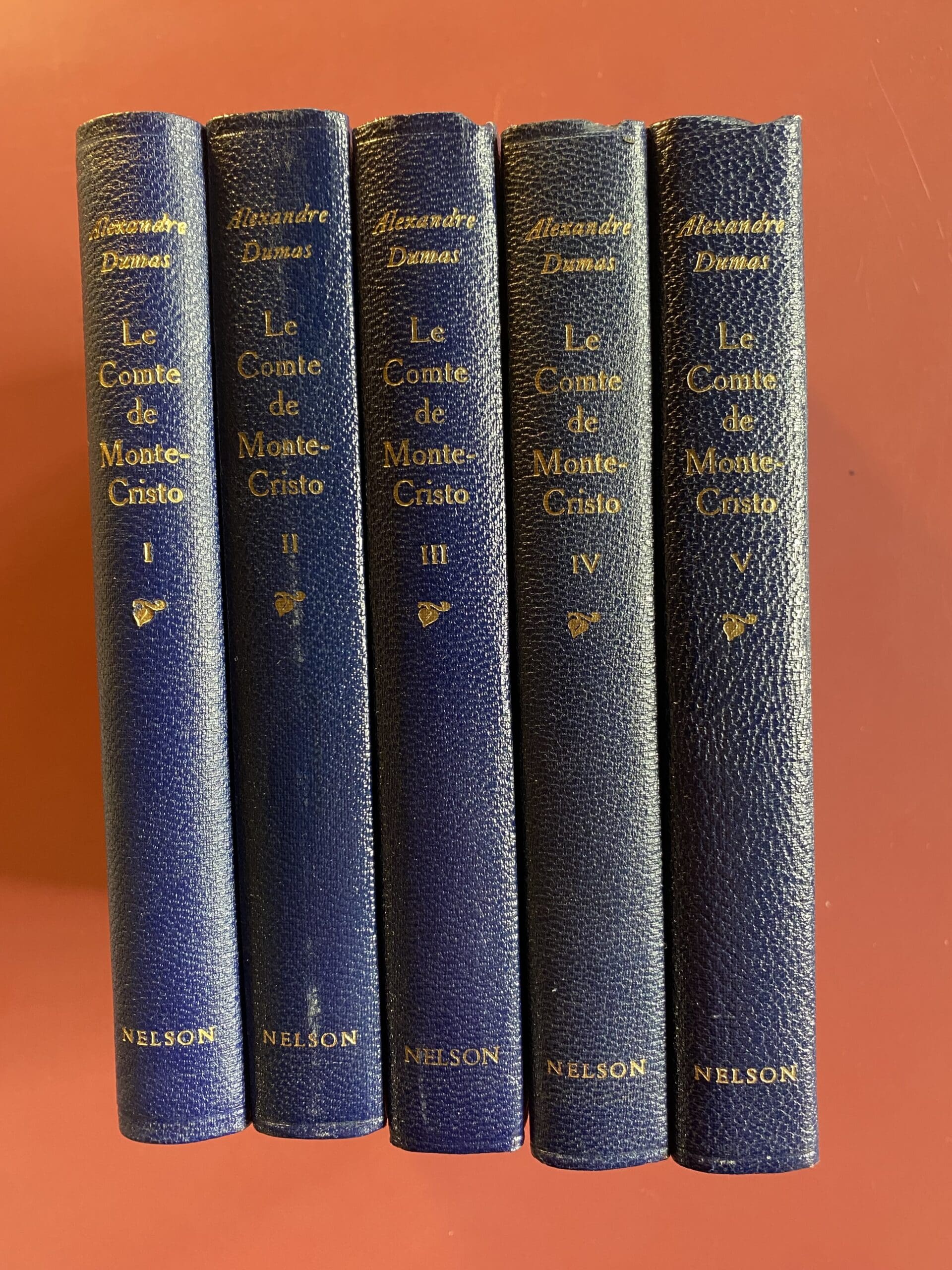 Collection Nelson – 62 Volumes en Édition Bleue des Années 1950