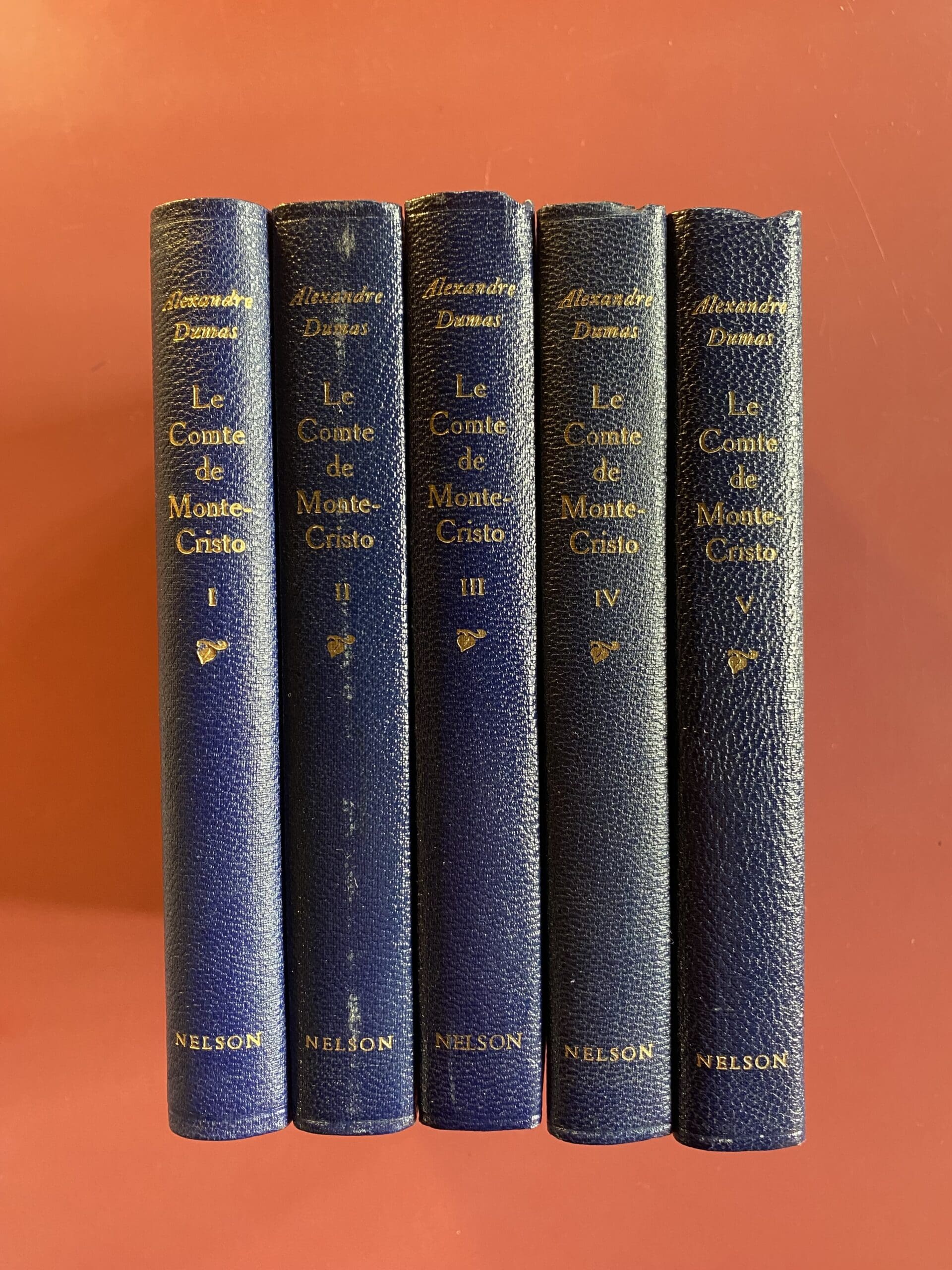 Collection Nelson – 62 Volumes en Édition Bleue des Années 1950